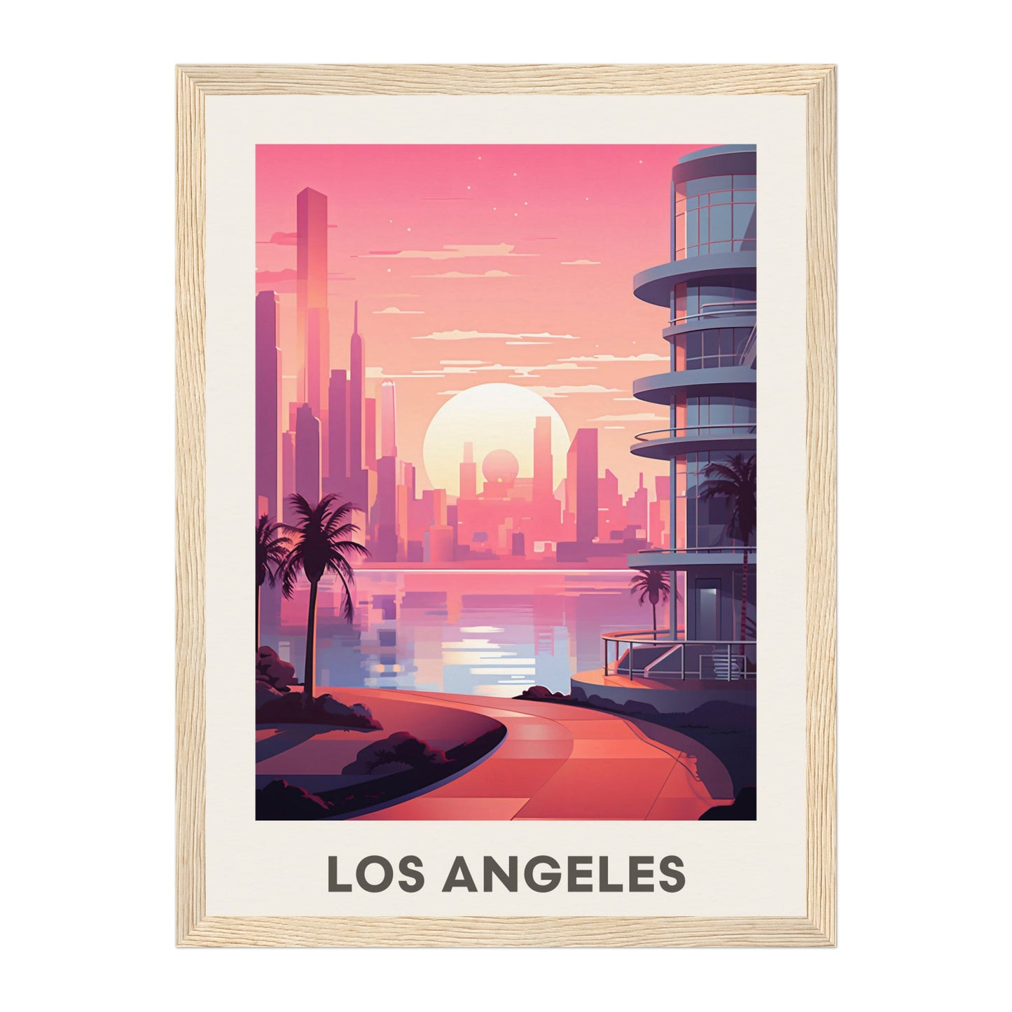 Los Angeles, United States Wall Art - Uncharted Borders