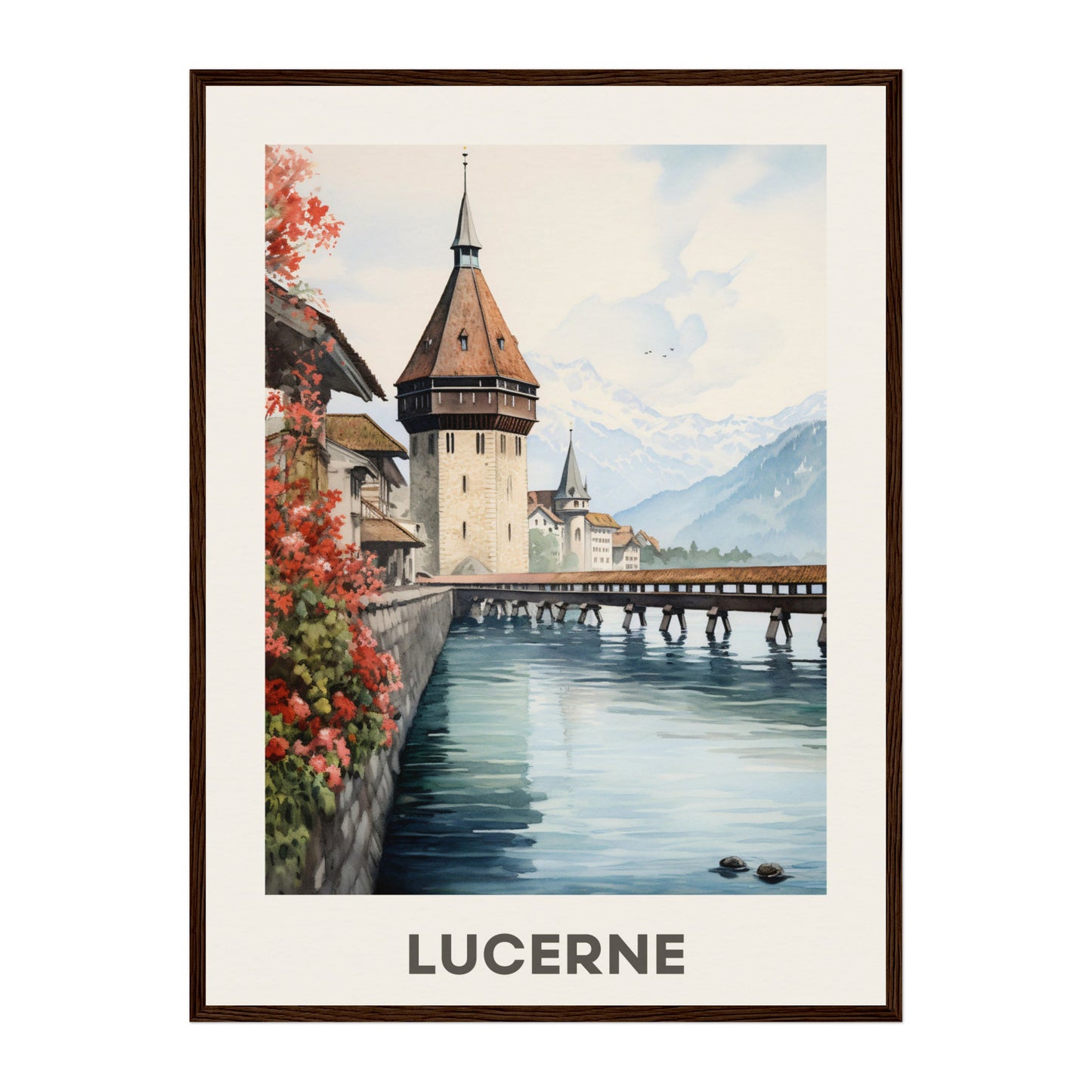 Lucerne, Switzerland Wall Art - Uncharted Borders