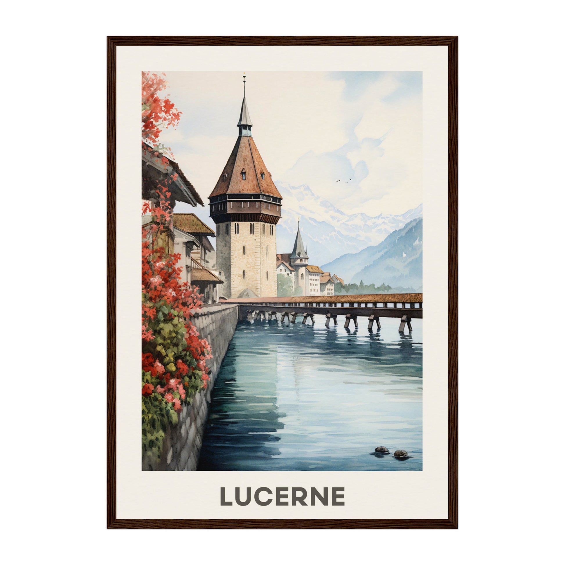 Lucerne, Switzerland Wall Art - Uncharted Borders