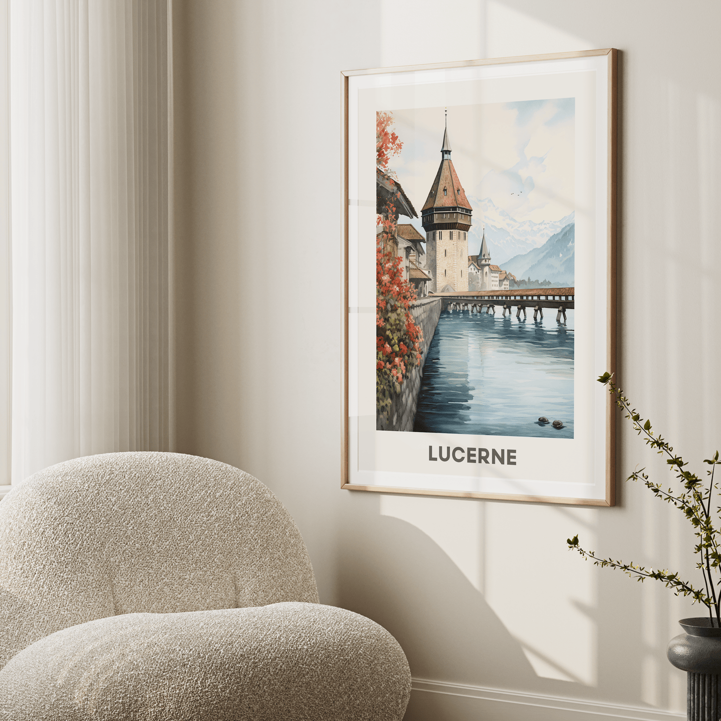 Lucerne, Switzerland Wall Art - Uncharted Borders