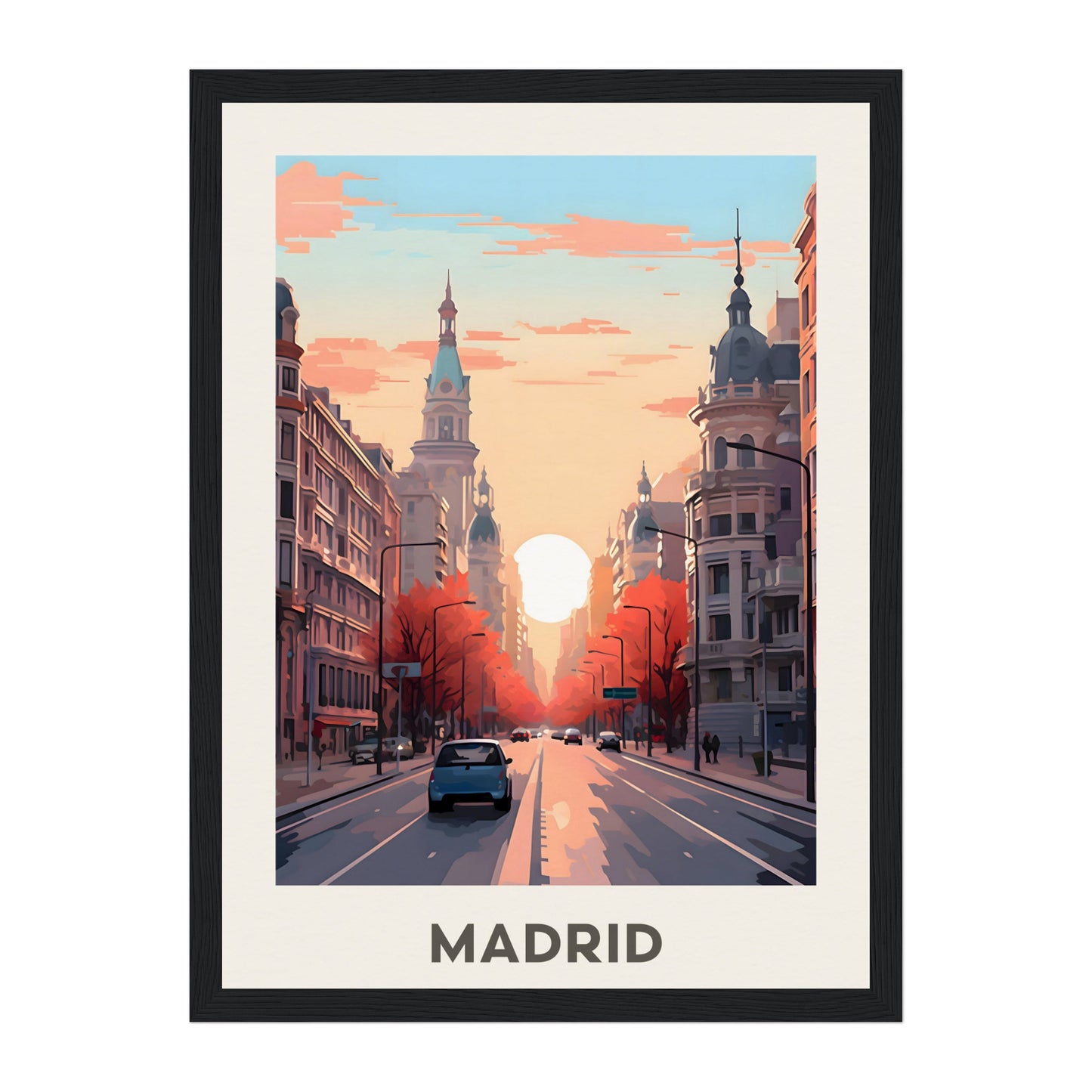 Madrid, Spain Wall Art - Uncharted Borders