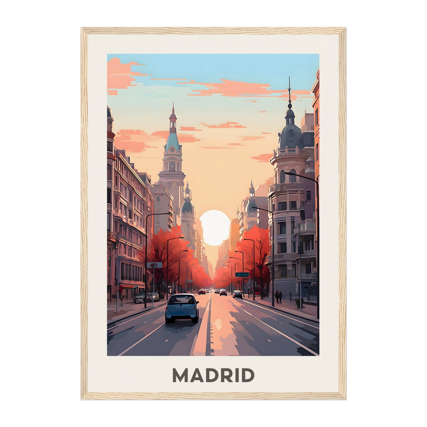 Madrid, Spain Wall Art - Uncharted Borders