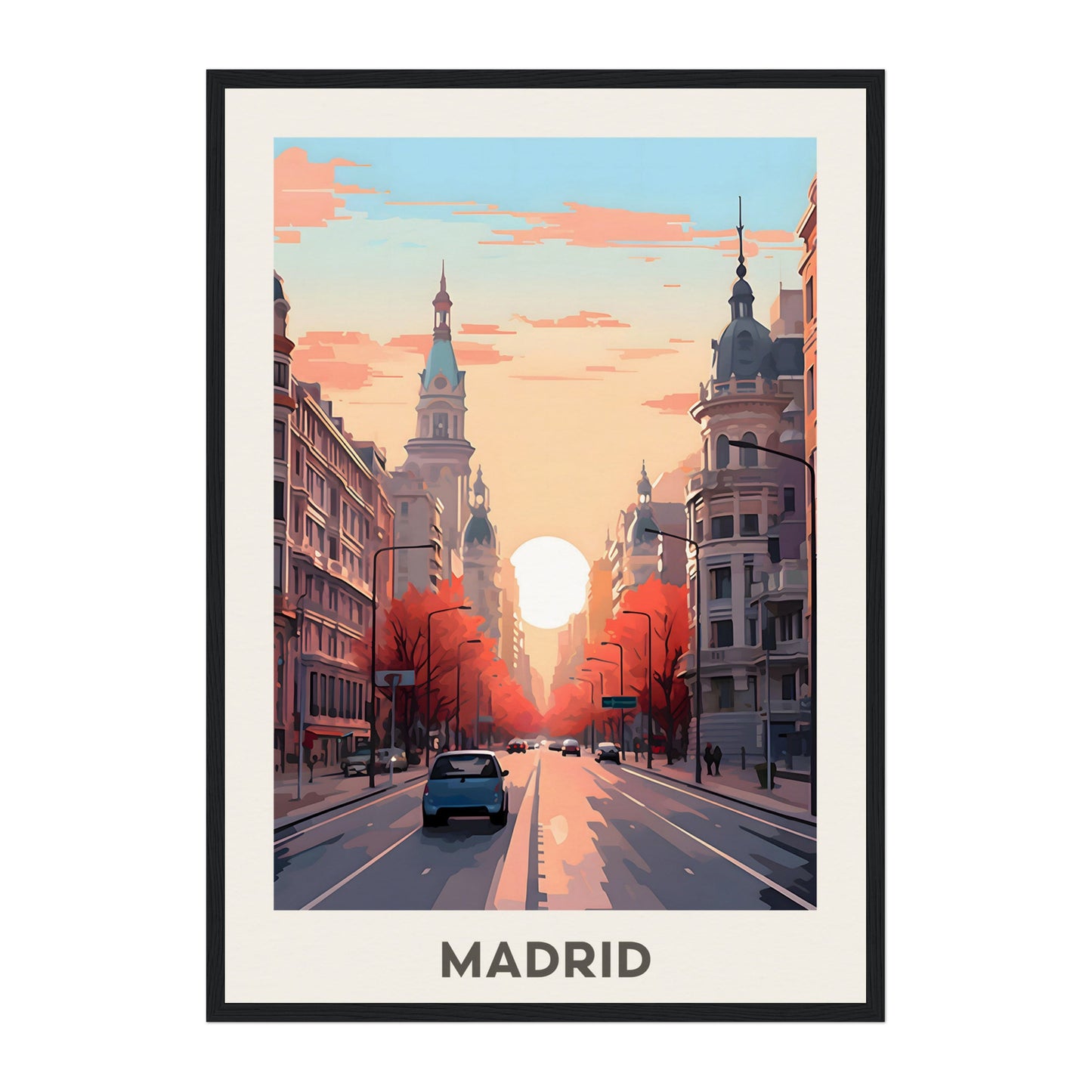 Madrid, Spain Wall Art - Uncharted Borders