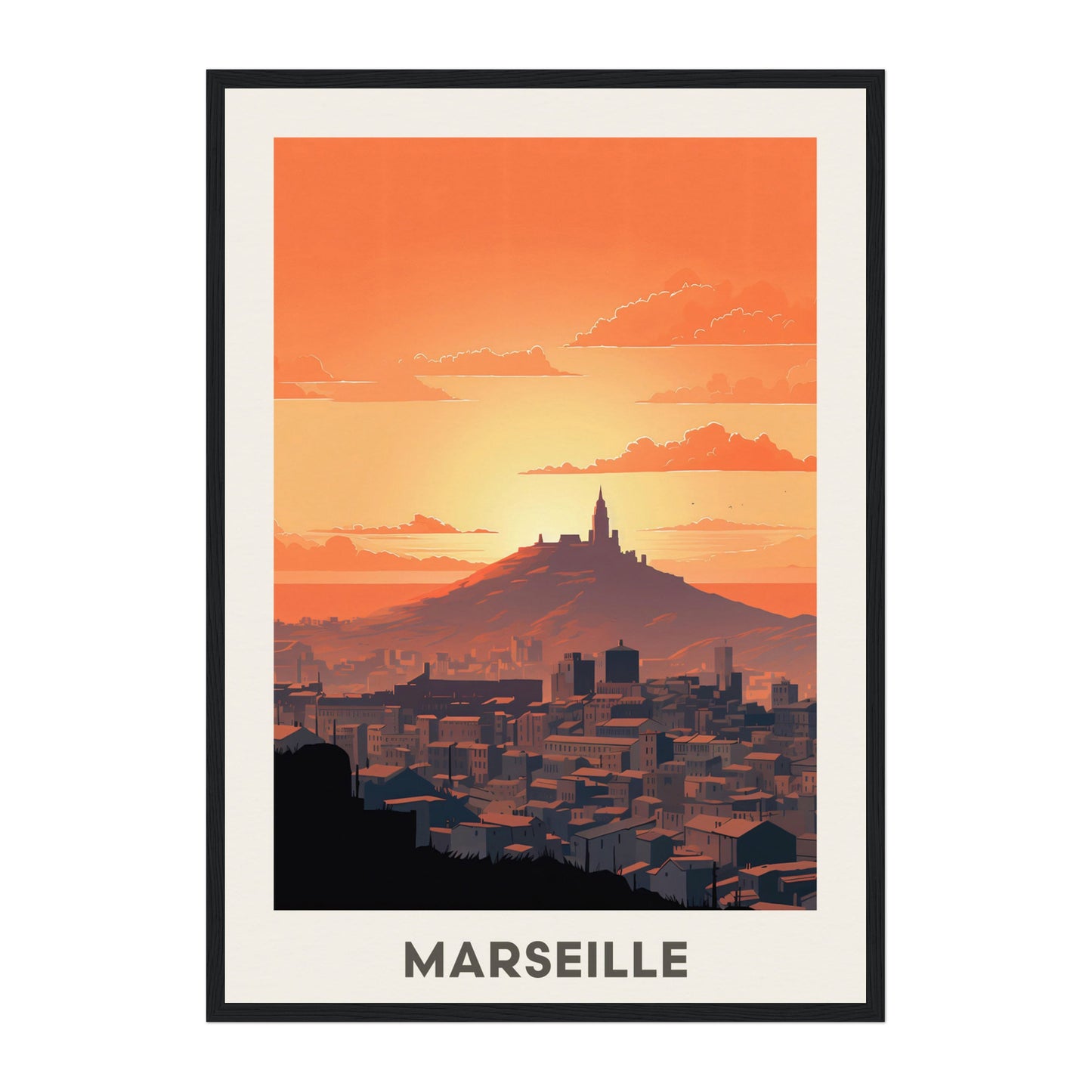 Marseille, France Wall Art - Uncharted Borders