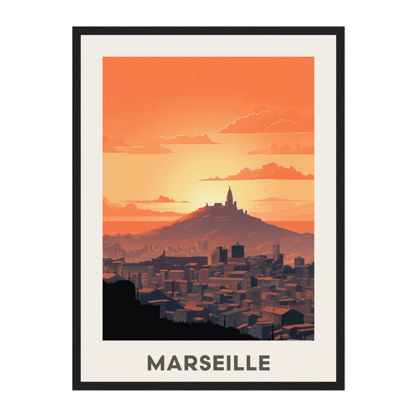 Marseille, France Wall Art - Uncharted Borders