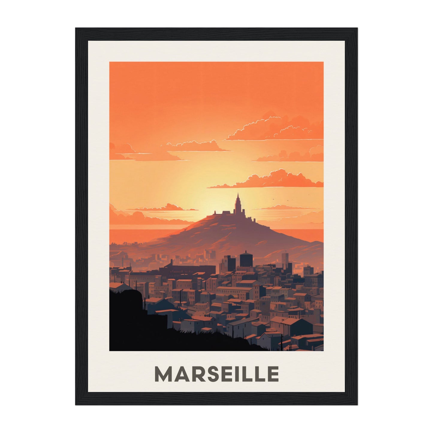 Marseille, France Wall Art - Uncharted Borders