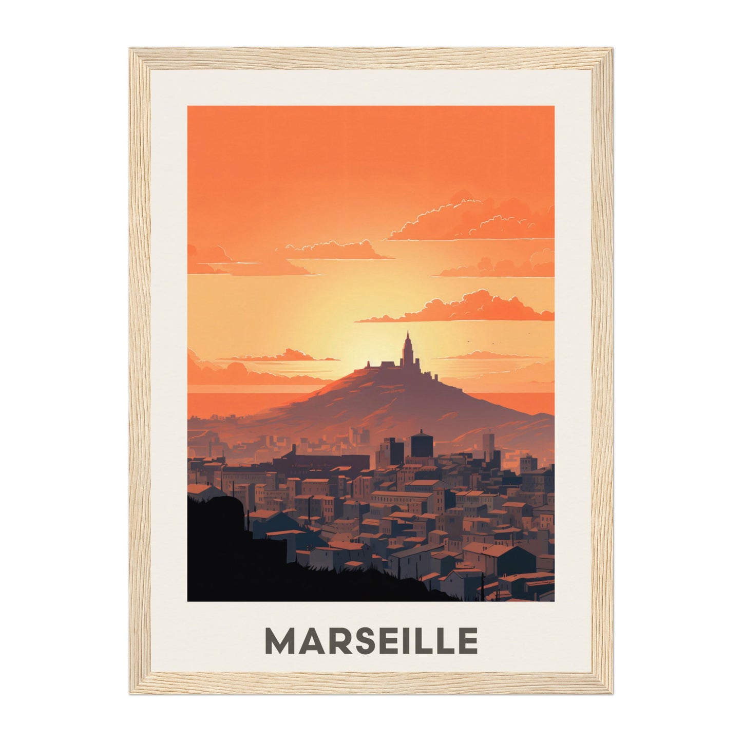 Marseille, France Wall Art - Uncharted Borders