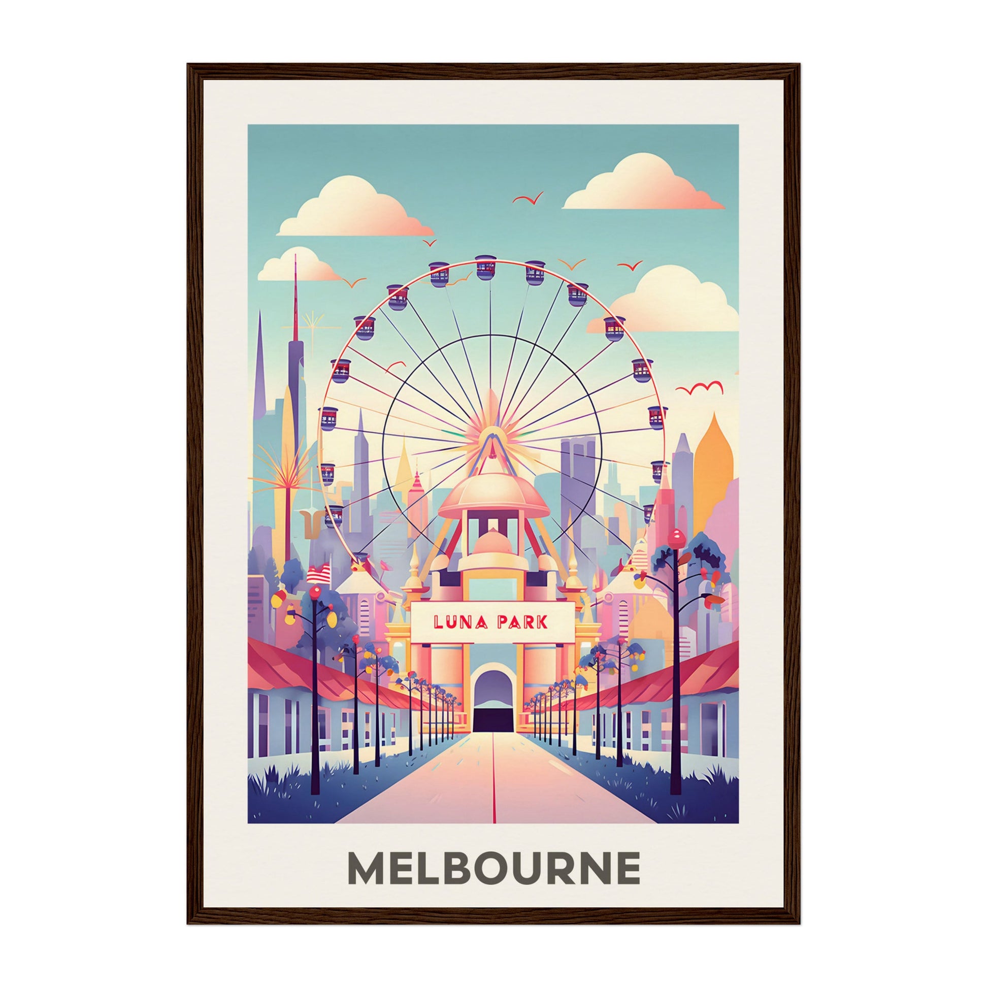 Melbourne, Australia Wall Art - Uncharted Borders