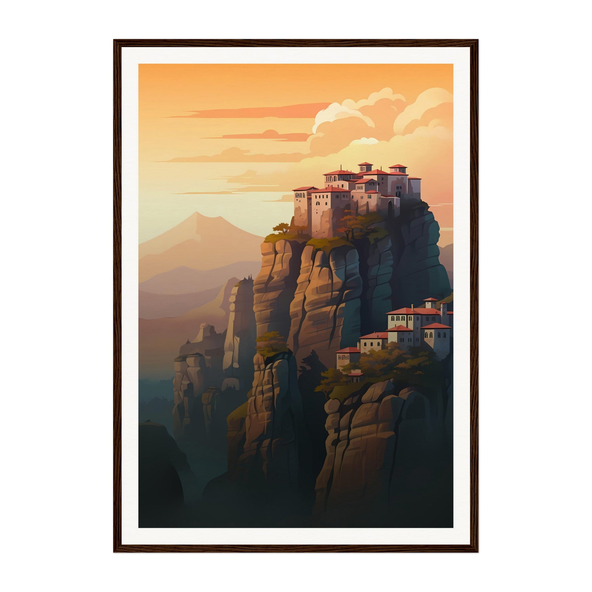 Meteora, Greece Wall Art - Uncharted Borders