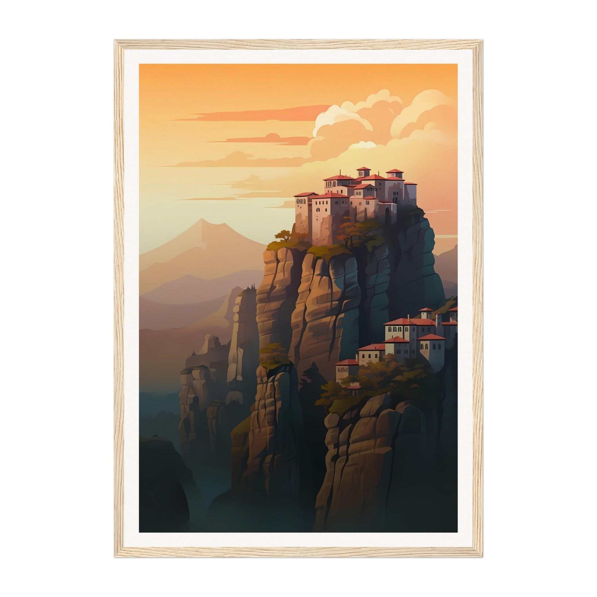 Meteora, Greece Wall Art - Uncharted Borders