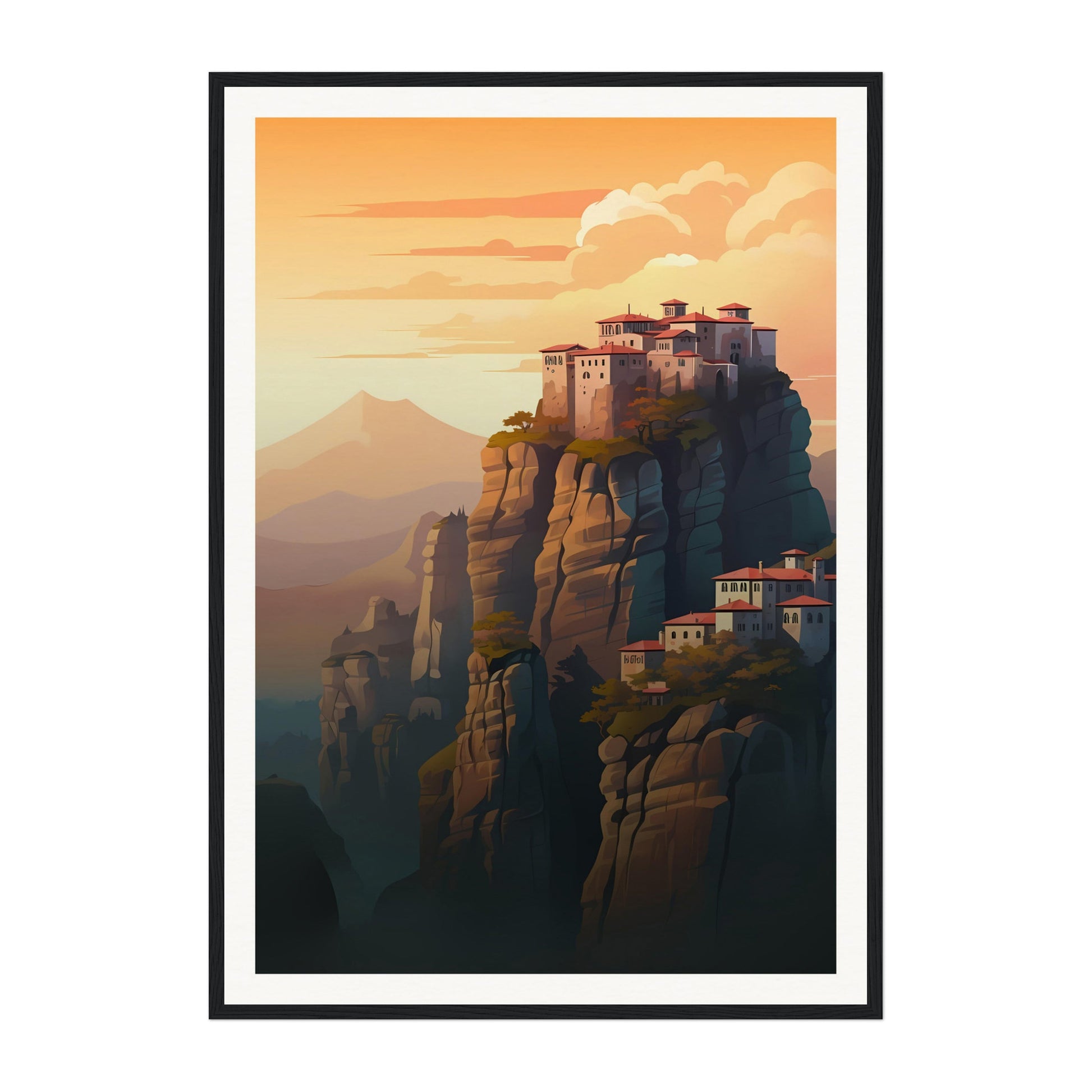 Meteora, Greece Wall Art - Uncharted Borders