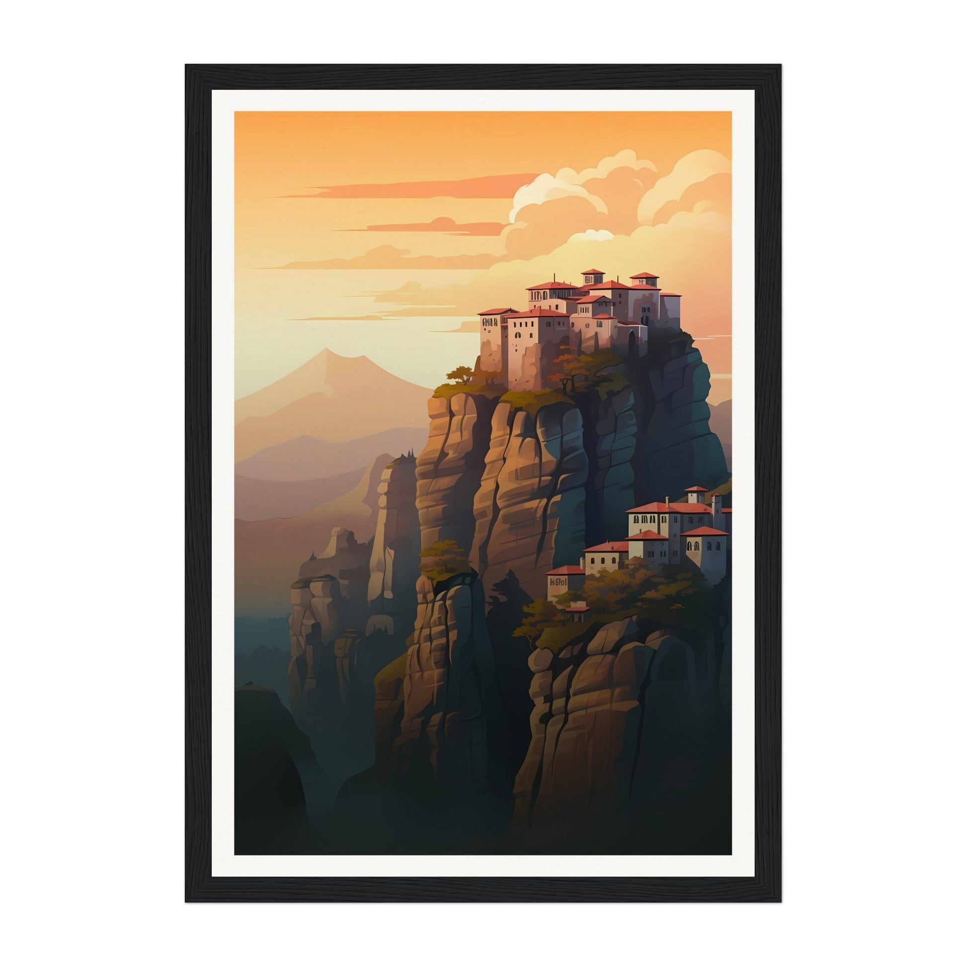 Meteora, Greece Wall Art - Uncharted Borders