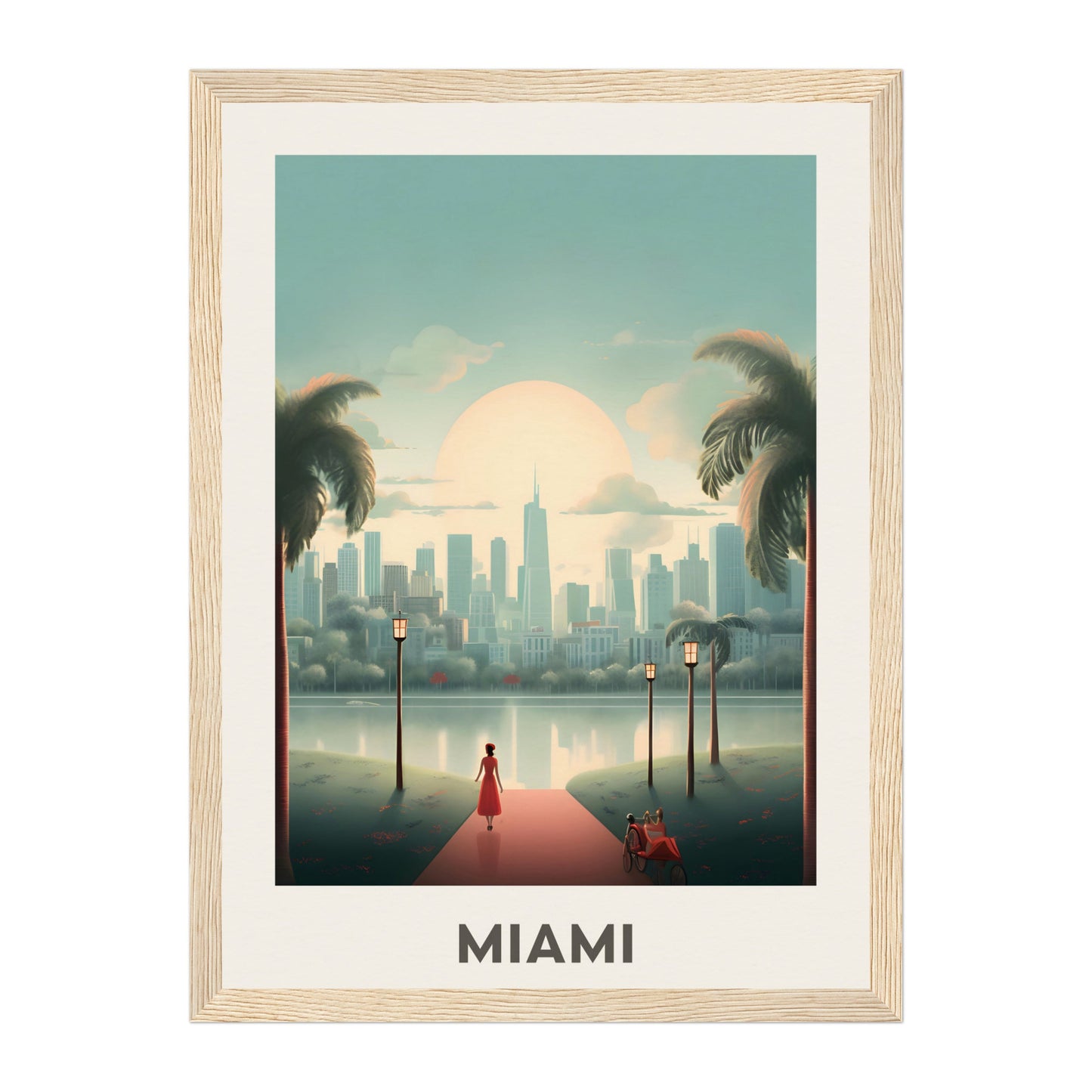 Miami, United States Wall Art - Uncharted Borders