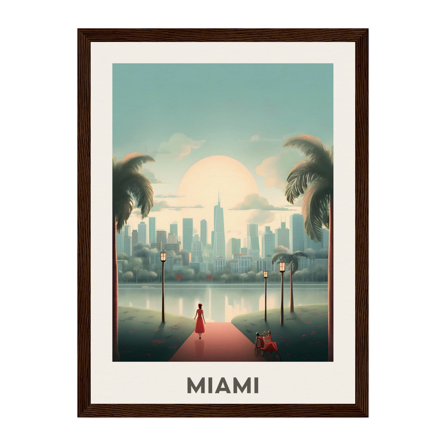 Miami, United States Wall Art - Uncharted Borders