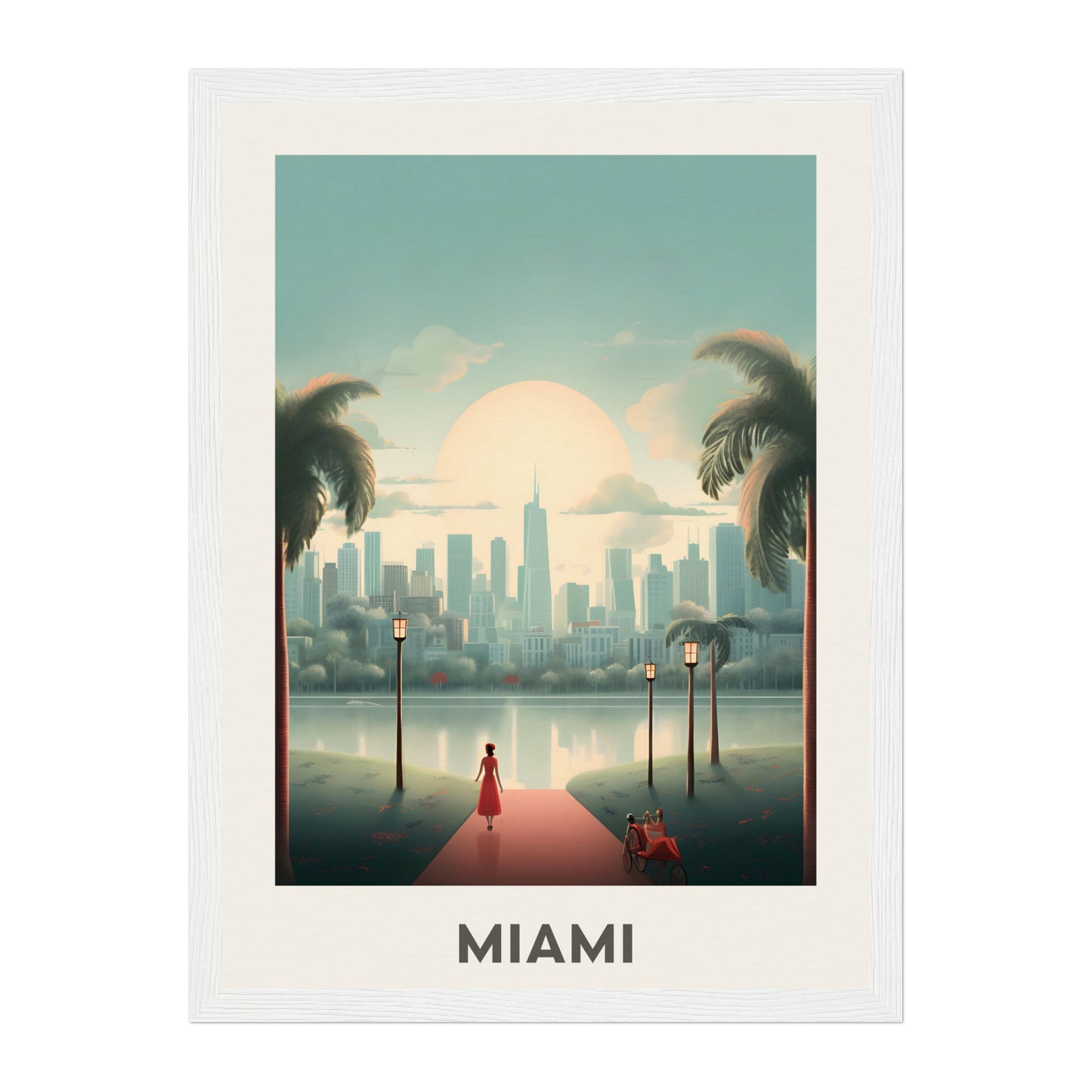 Miami, United States Wall Art - Uncharted Borders