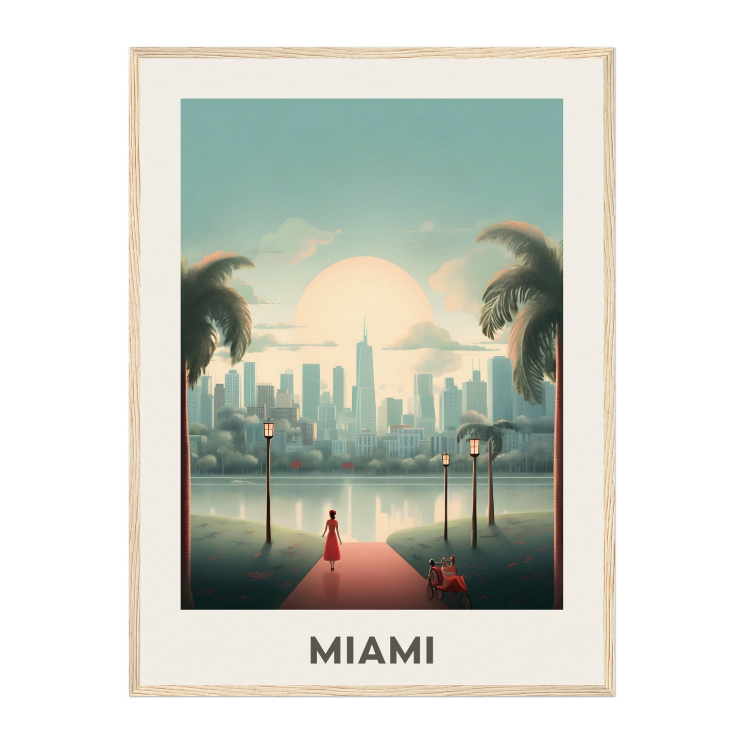Miami, United States Wall Art - Uncharted Borders