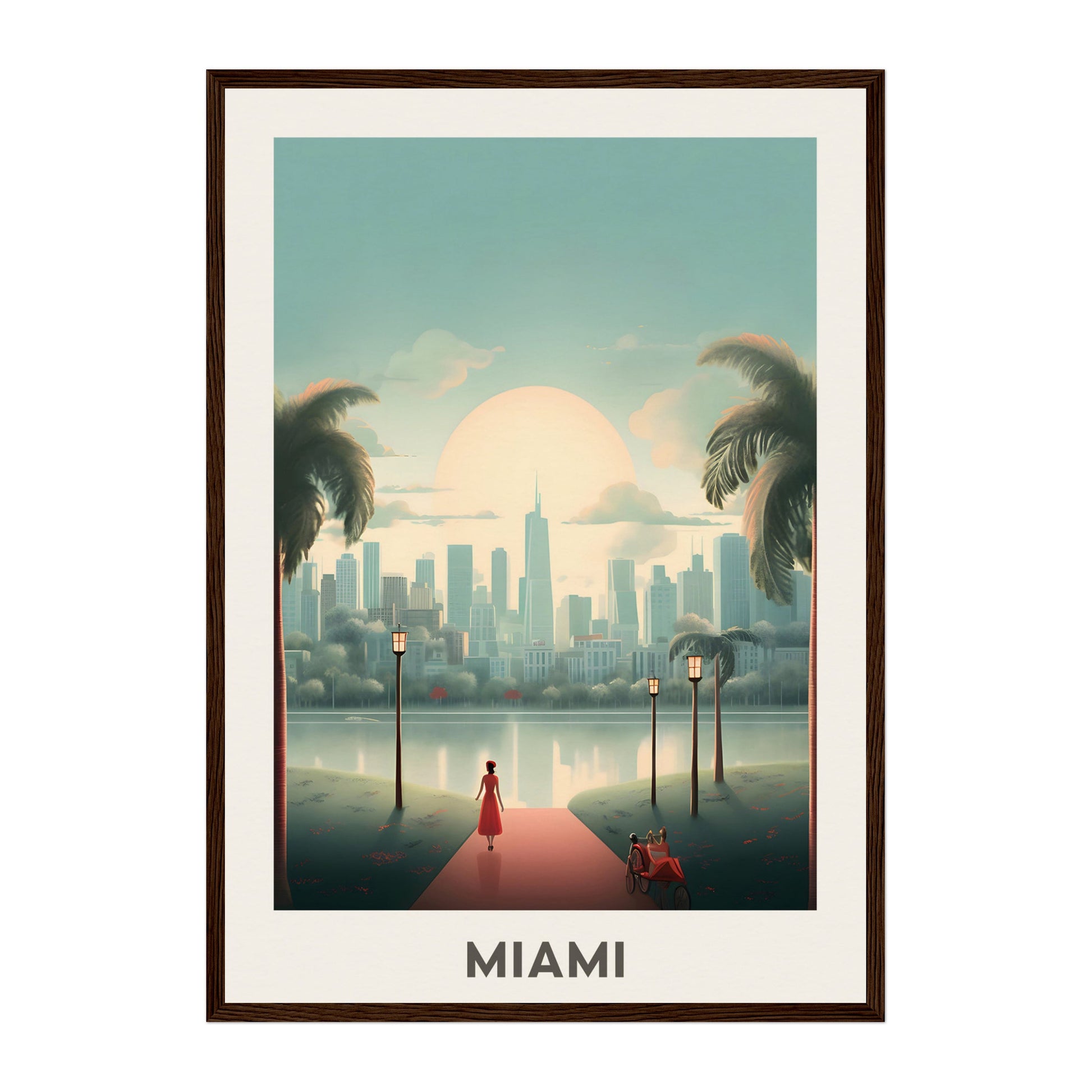Miami, United States Wall Art - Uncharted Borders