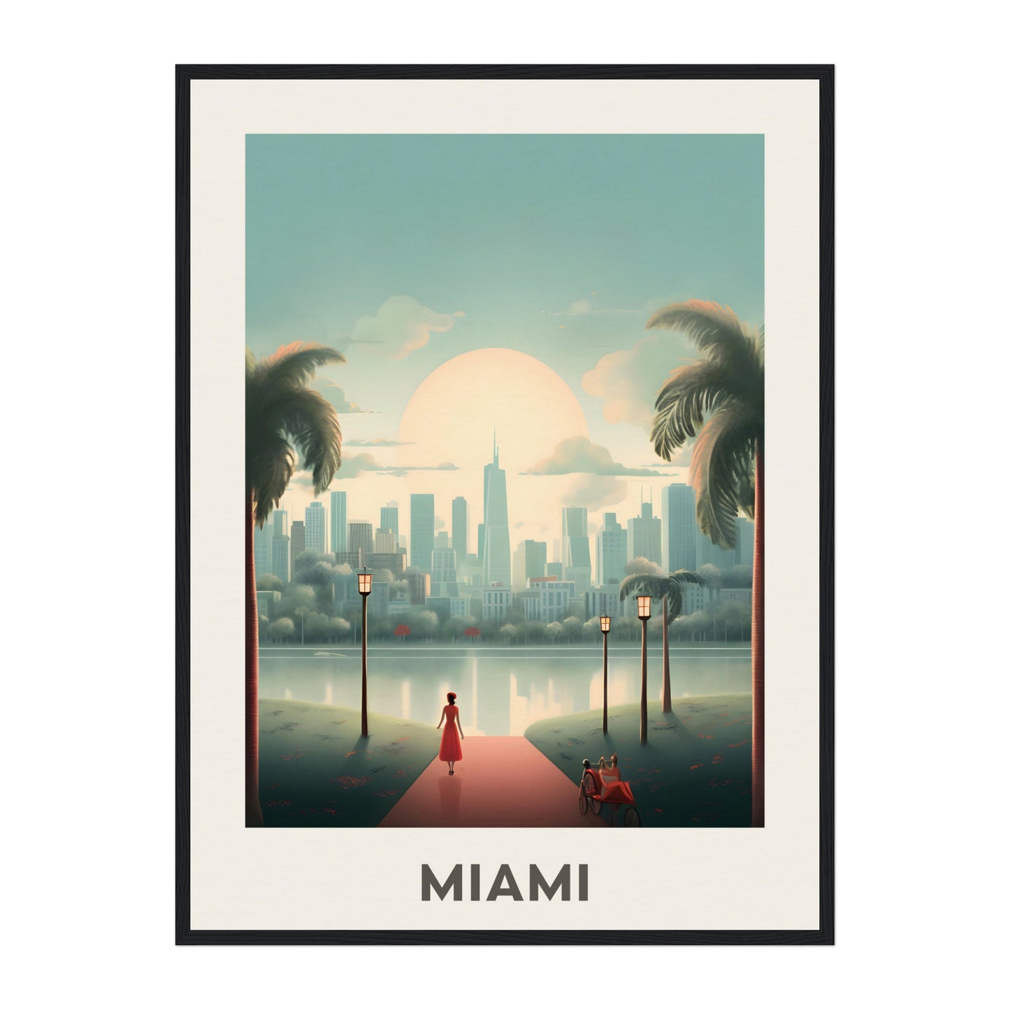 Miami, United States Wall Art - Uncharted Borders