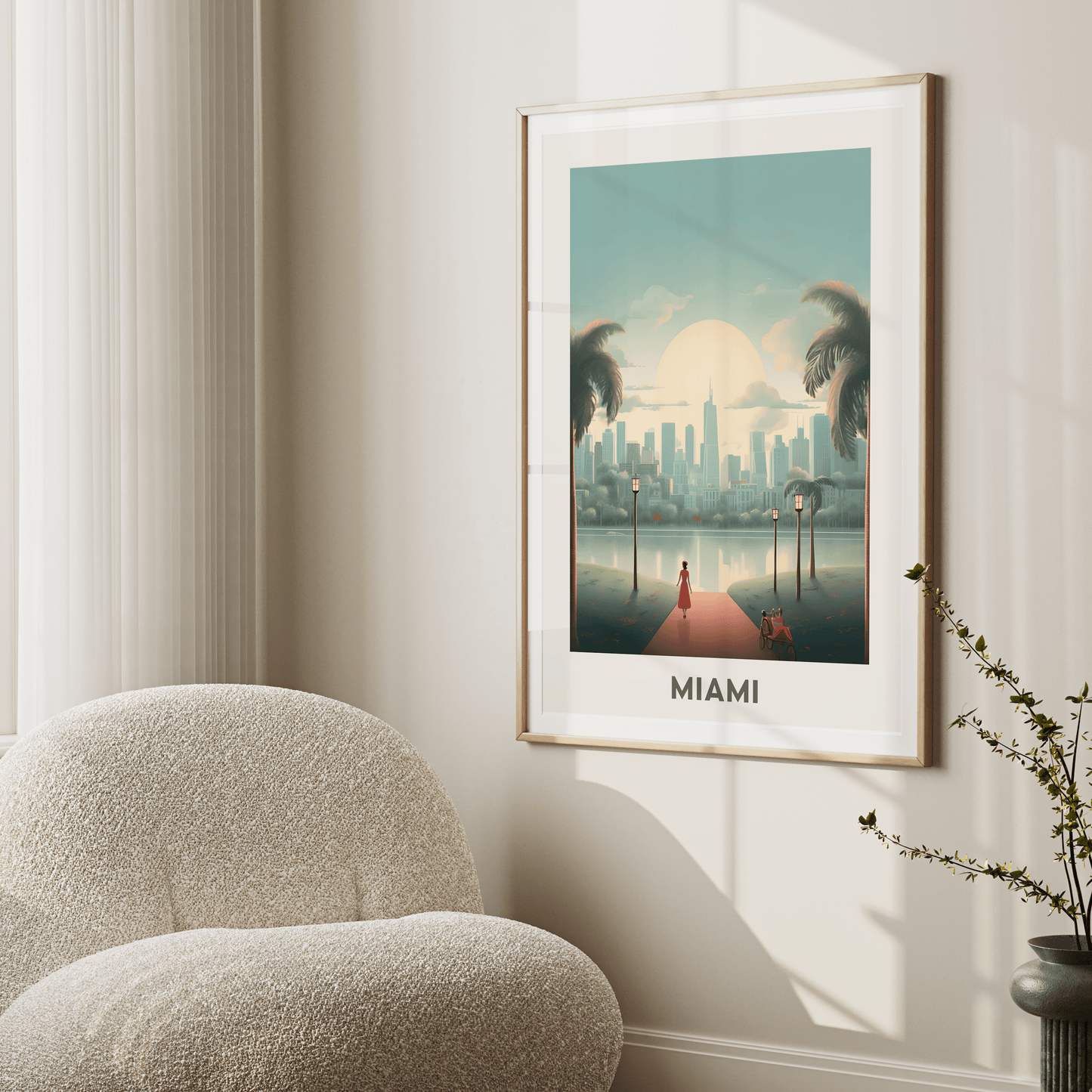 Miami, United States Wall Art - Uncharted Borders