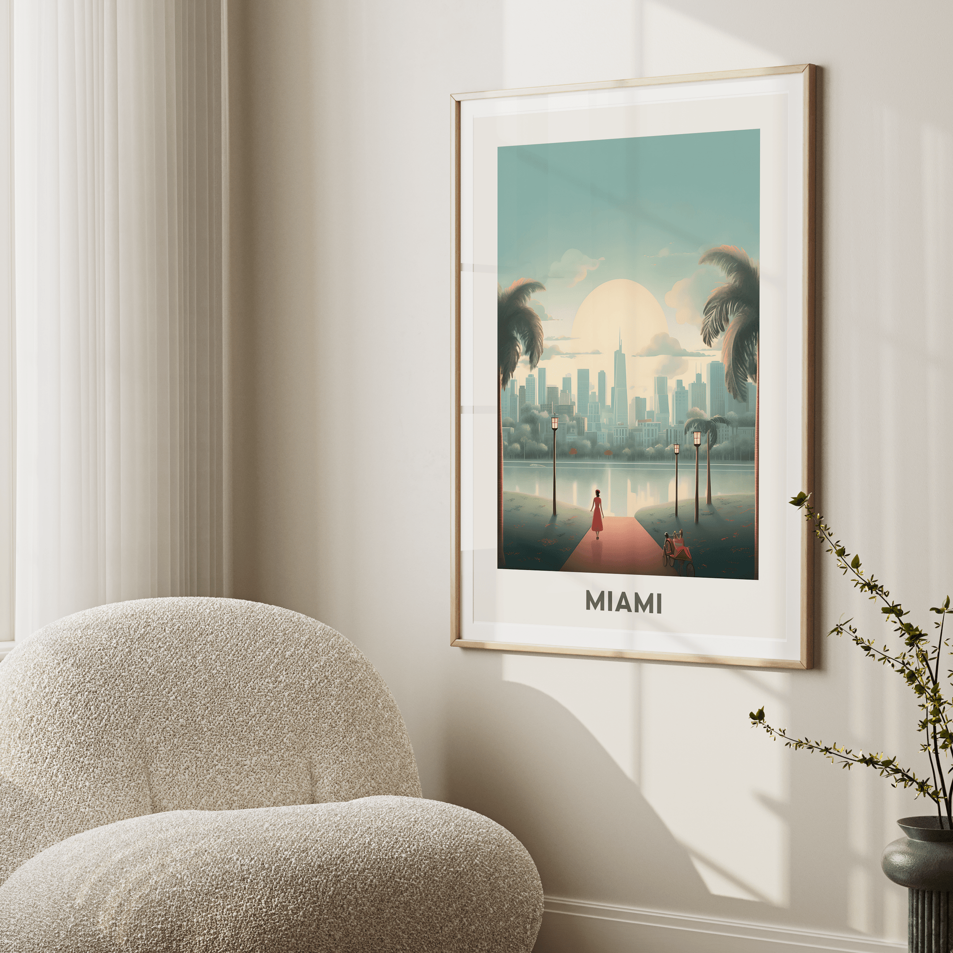 Miami, United States Wall Art - Uncharted Borders