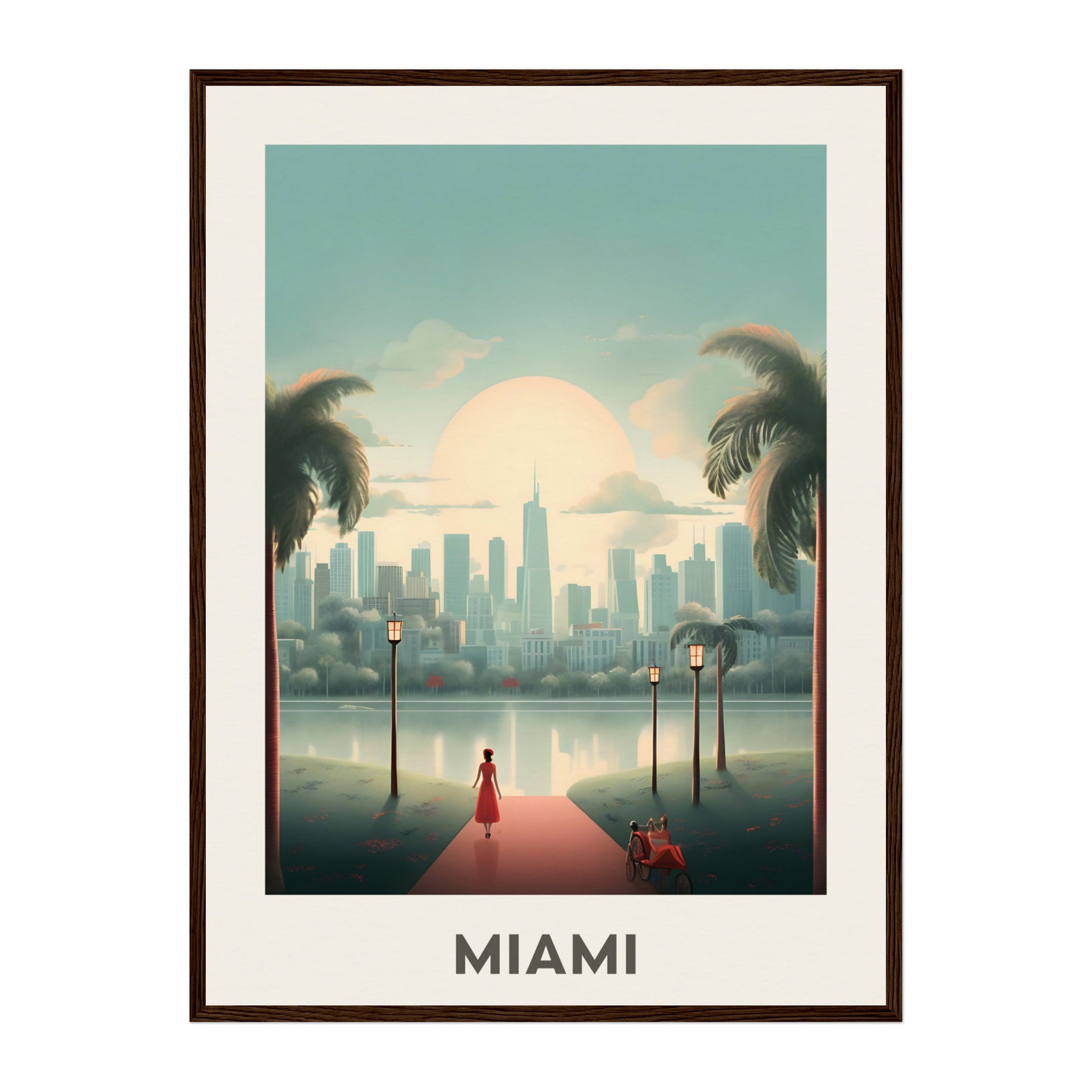 Miami, United States Wall Art - Uncharted Borders