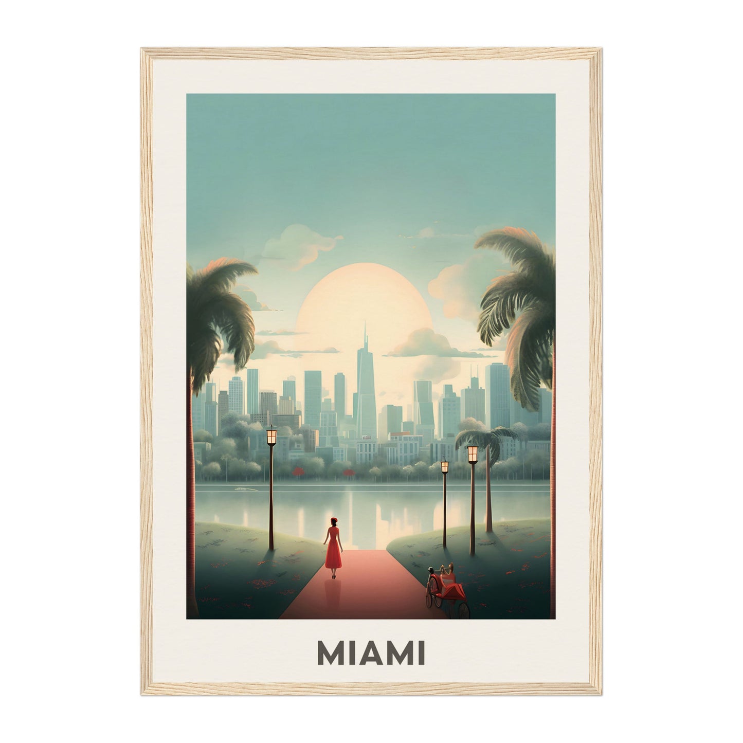 Miami, United States Wall Art - Uncharted Borders