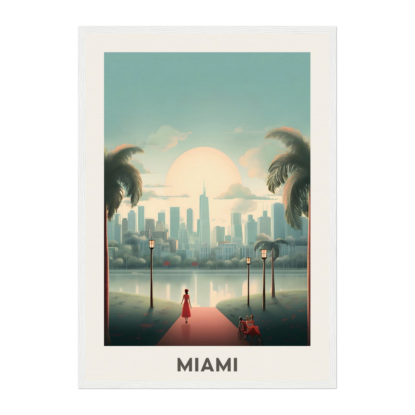 Miami, United States Wall Art - Uncharted Borders