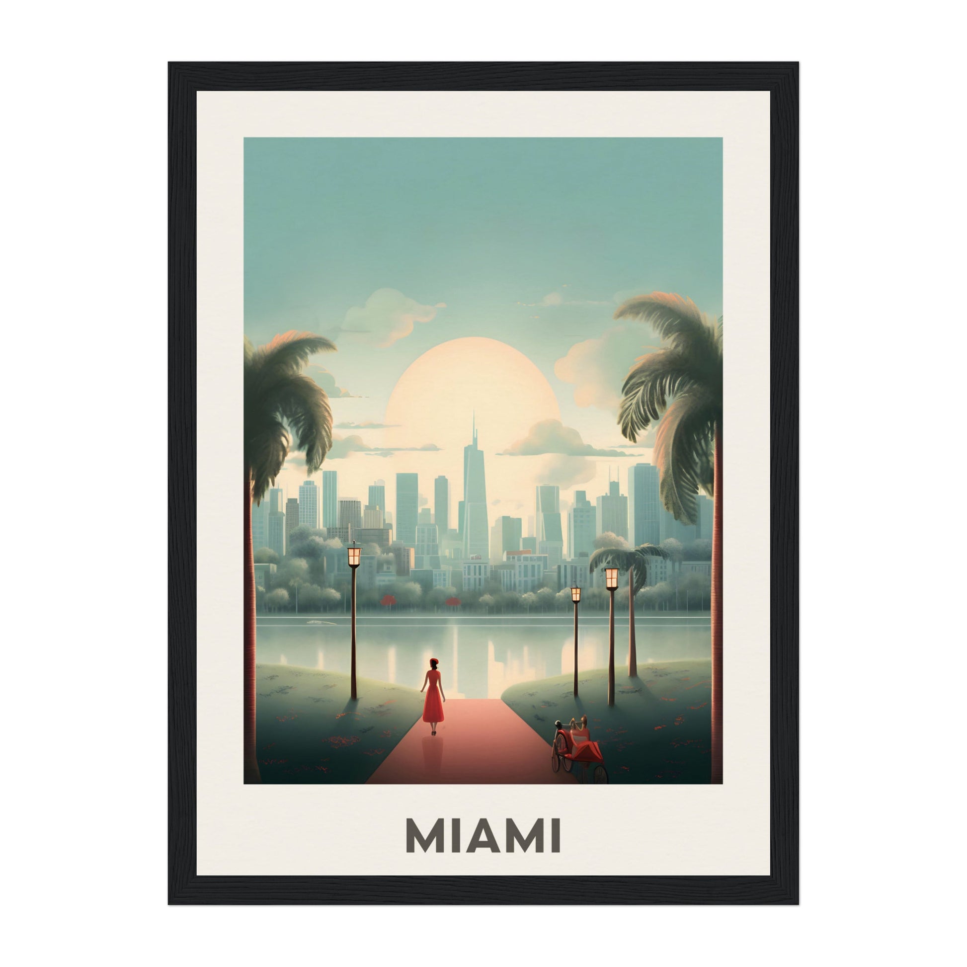 Miami, United States Wall Art - Uncharted Borders