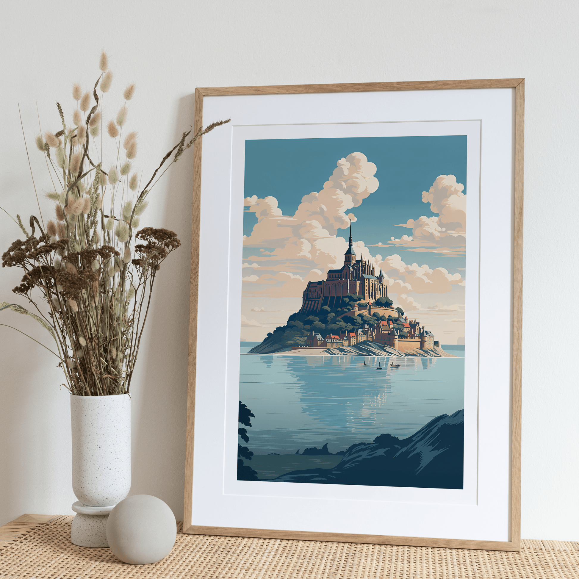Mont-Saint-Michel, France Wall Art - Uncharted Borders