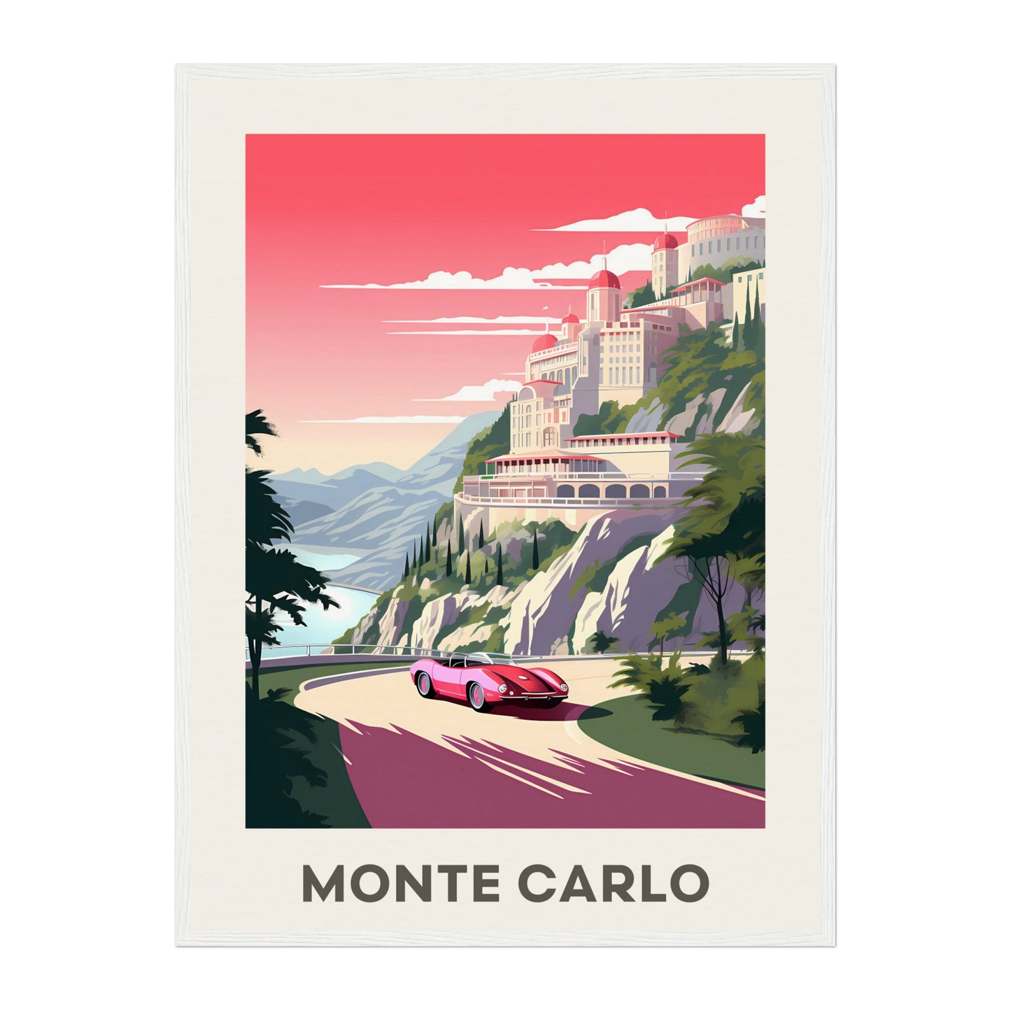 Monte Carlo, Monaco Wall Art - Uncharted Borders