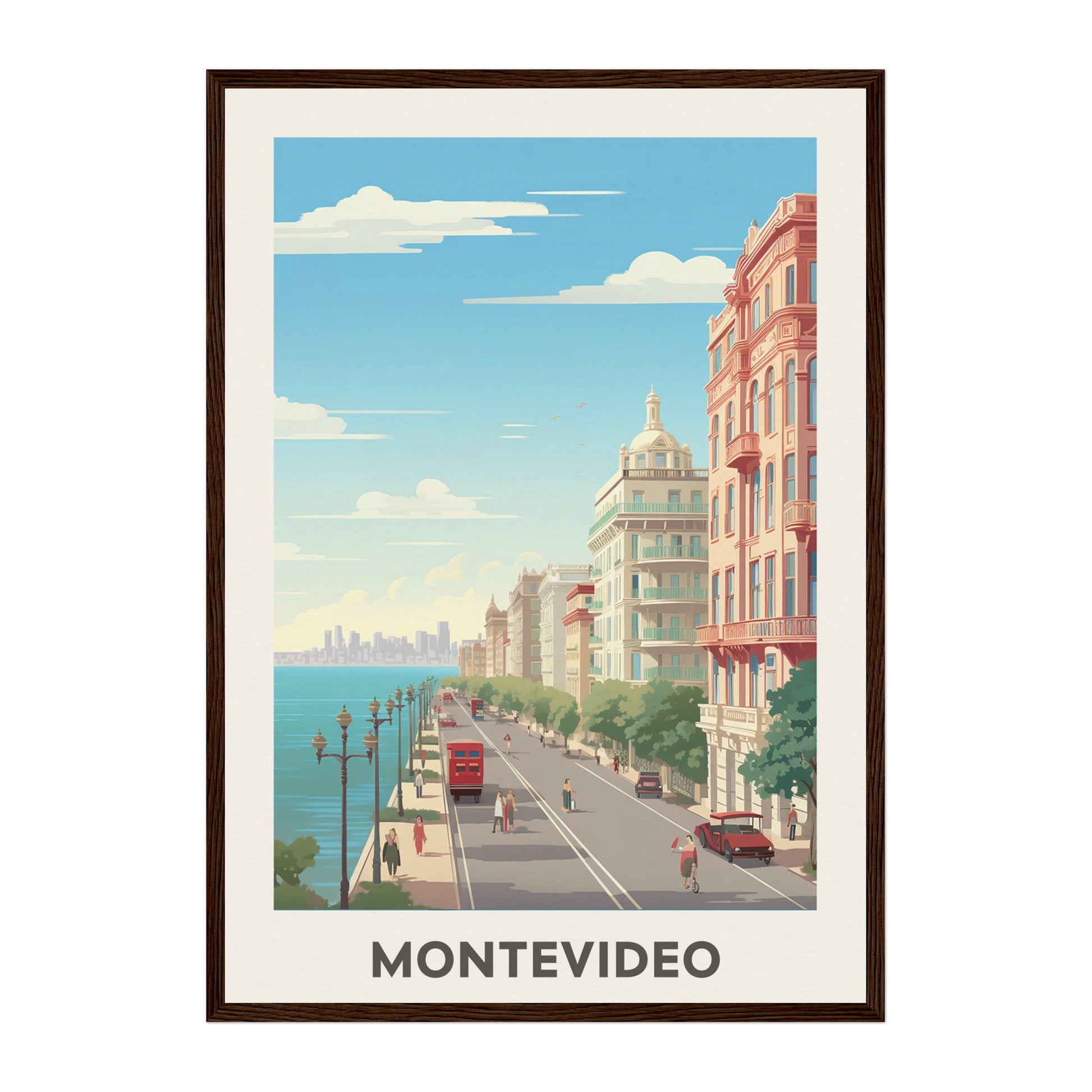 Montevideo, Uruguay Wall Art - Uncharted Borders
