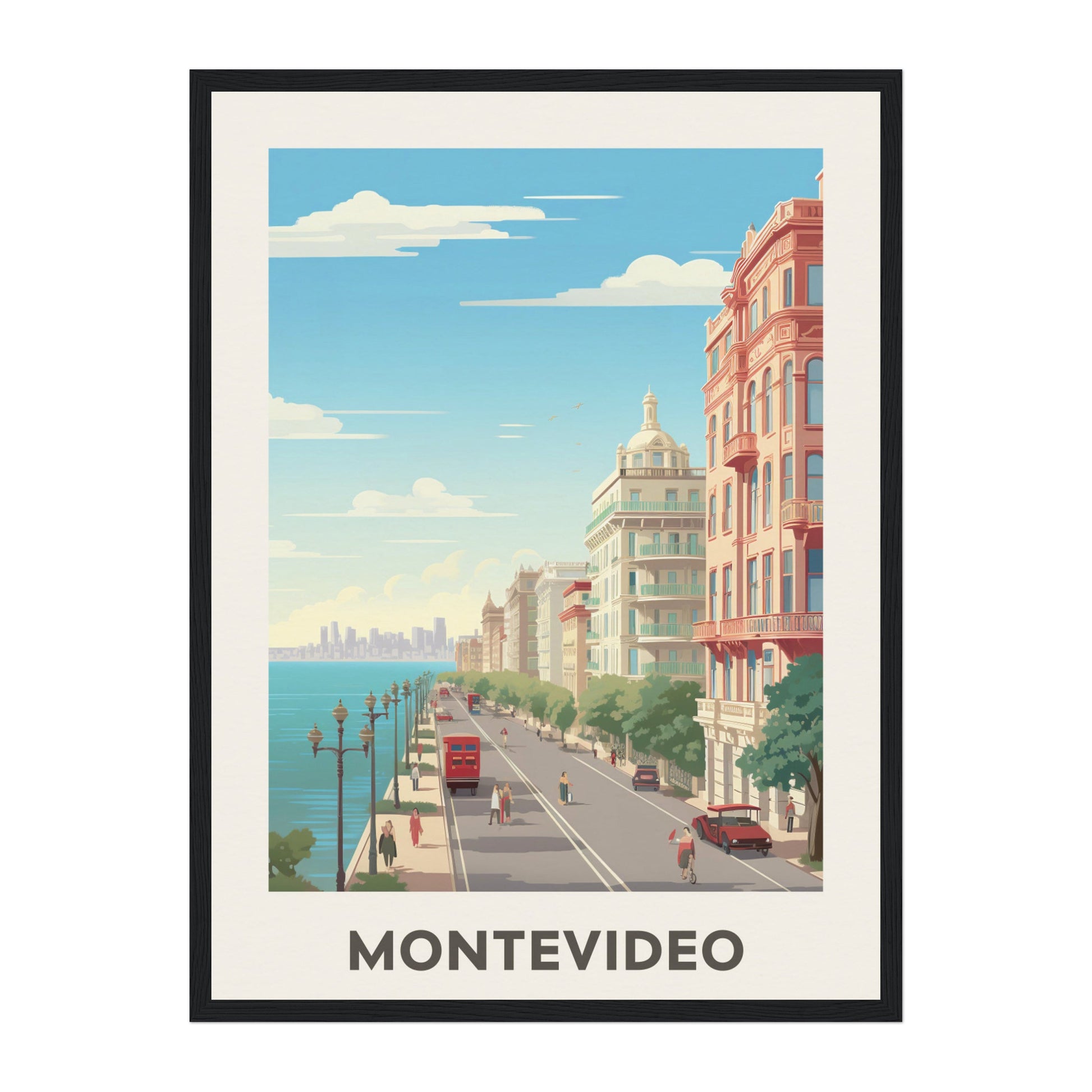 Montevideo, Uruguay Wall Art - Uncharted Borders