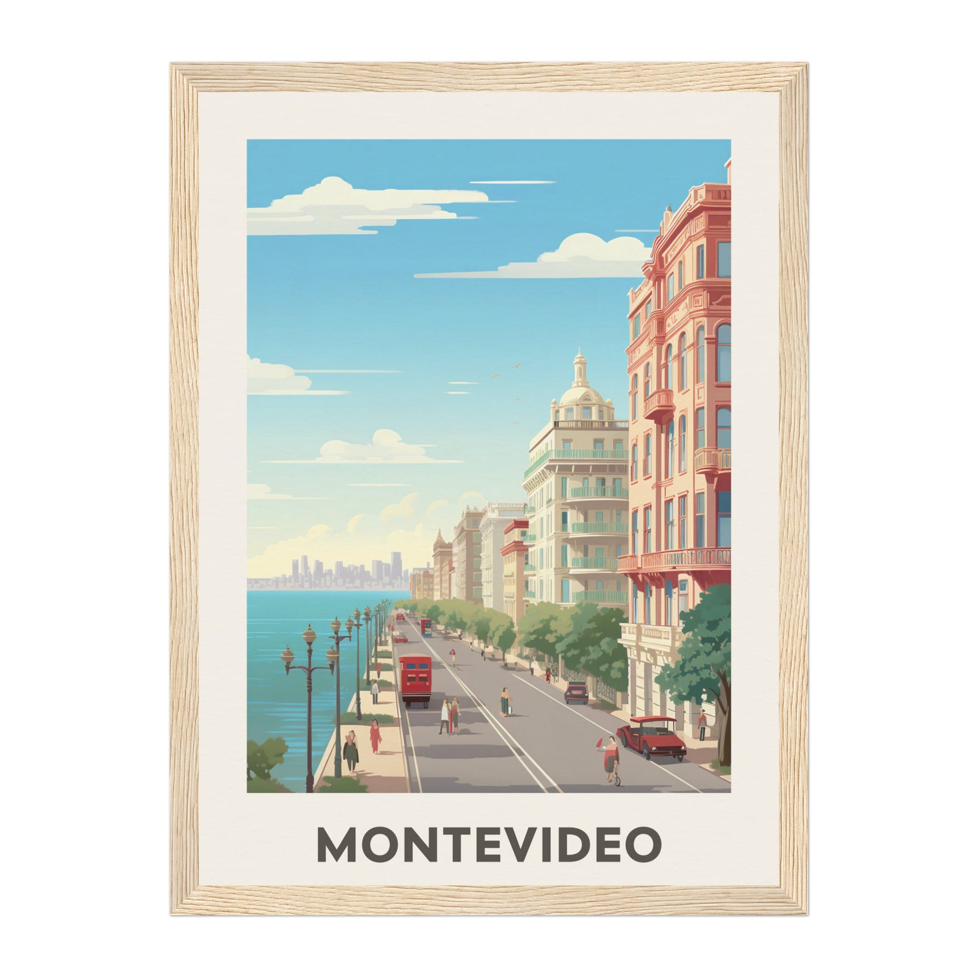 Montevideo, Uruguay Wall Art - Uncharted Borders