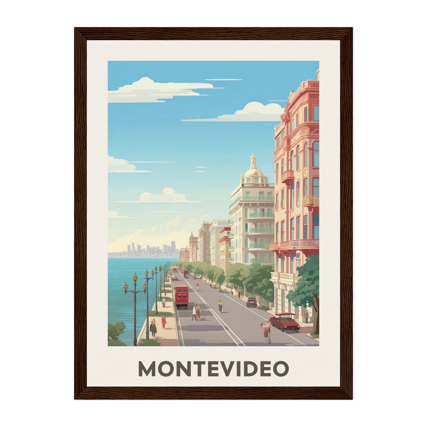 Montevideo, Uruguay Wall Art - Uncharted Borders
