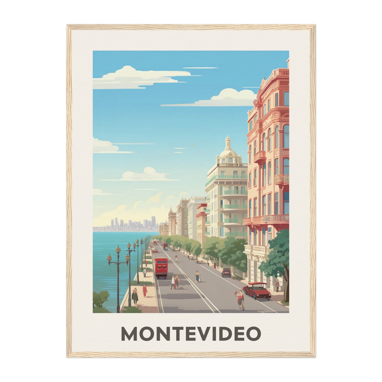 Montevideo, Uruguay Wall Art - Uncharted Borders