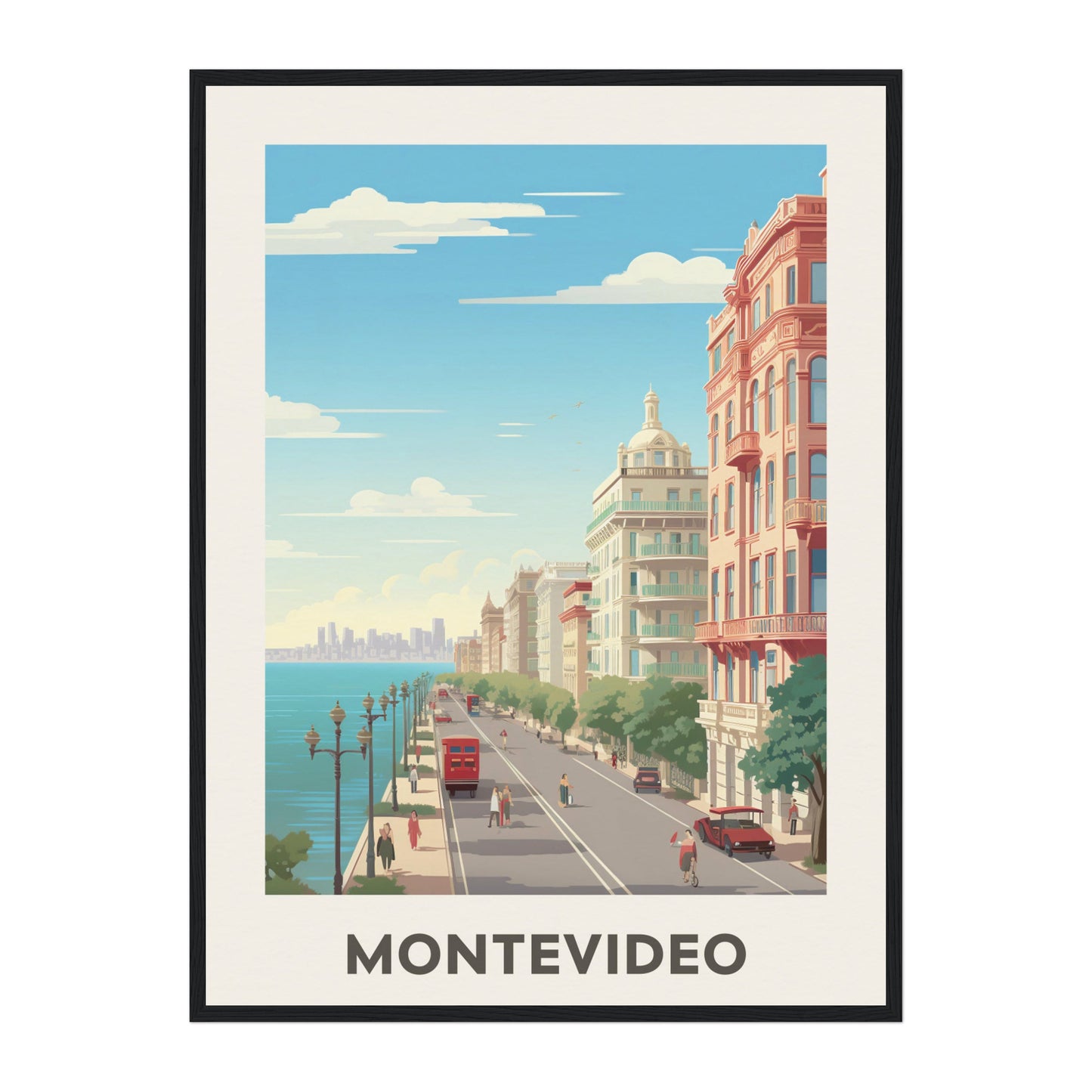 Montevideo, Uruguay Wall Art - Uncharted Borders