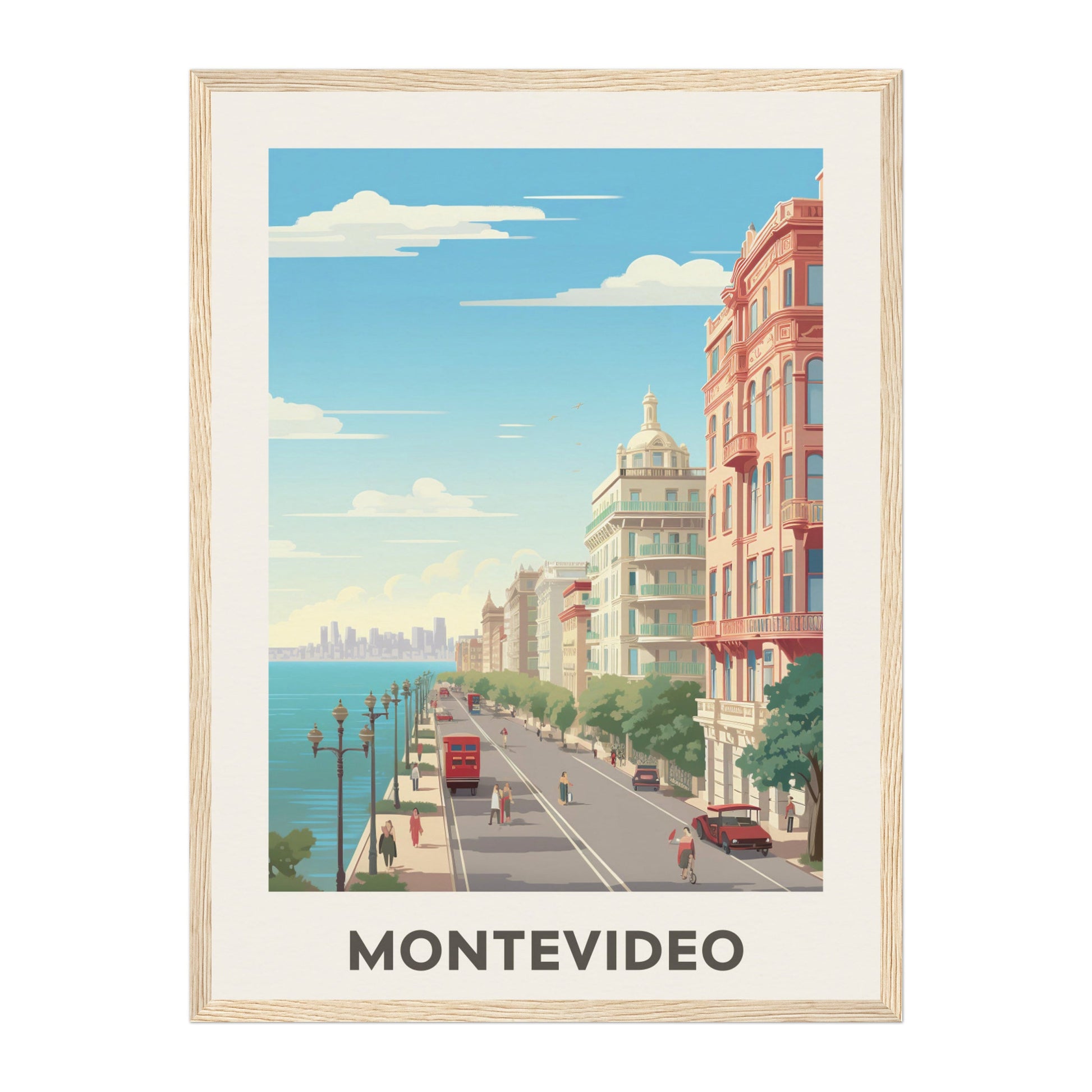 Montevideo, Uruguay Wall Art - Uncharted Borders