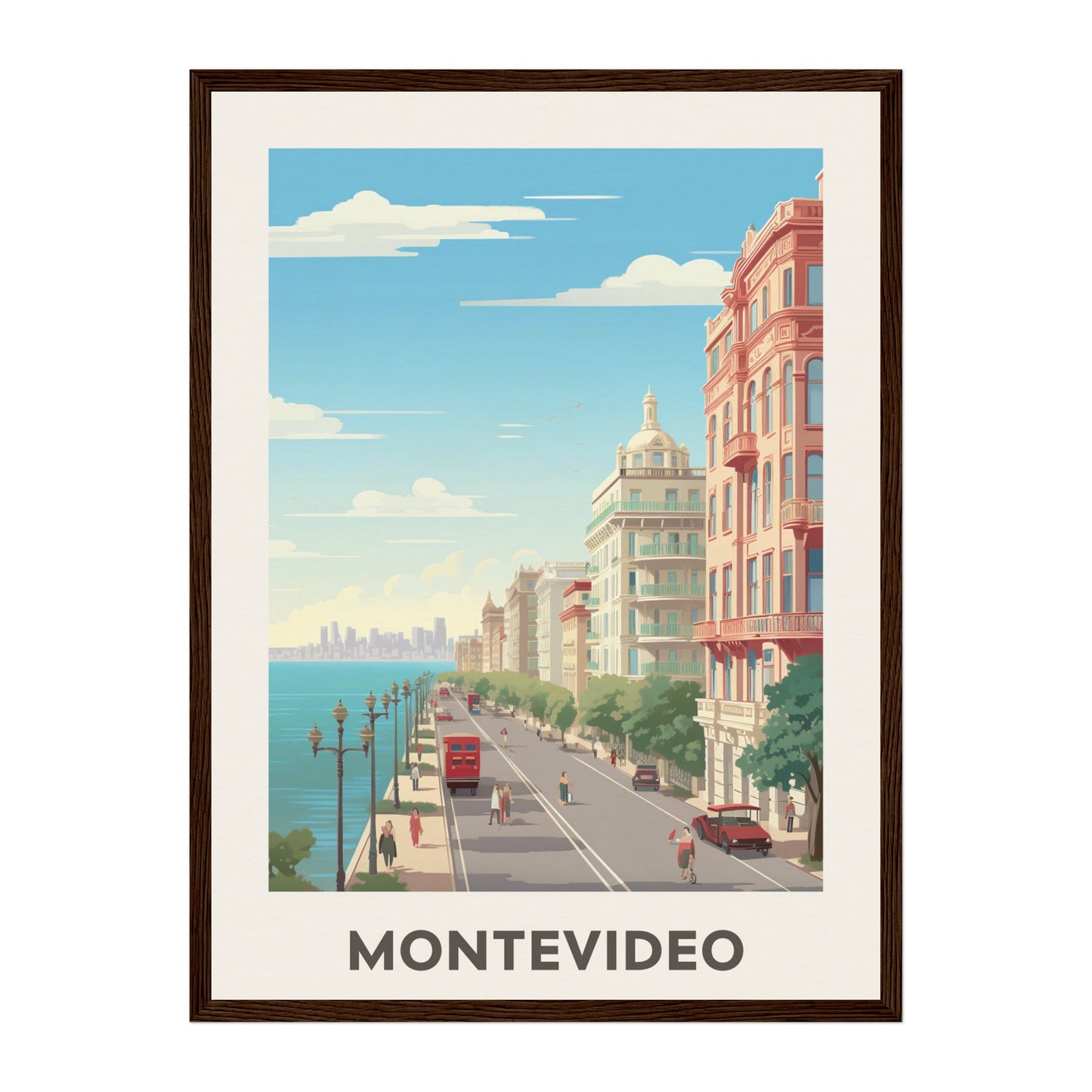 Montevideo, Uruguay Wall Art - Uncharted Borders