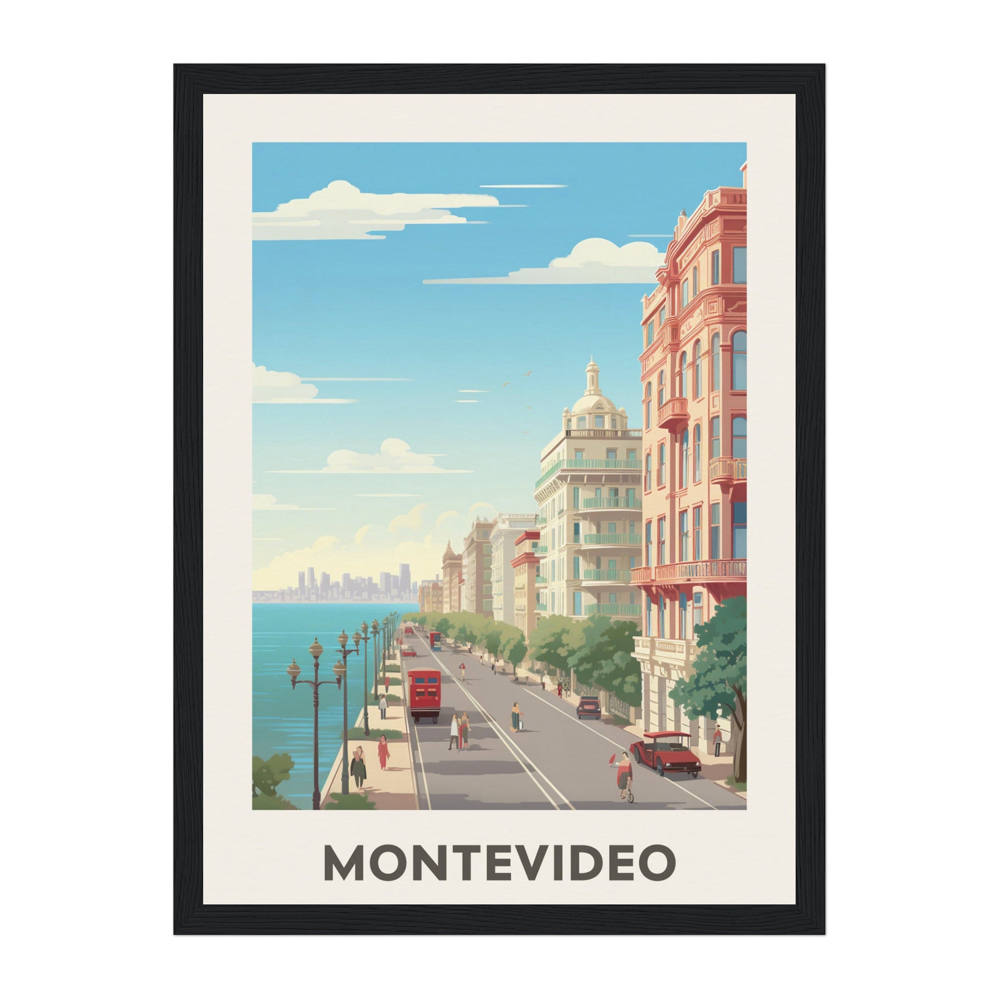 Montevideo, Uruguay Wall Art - Uncharted Borders