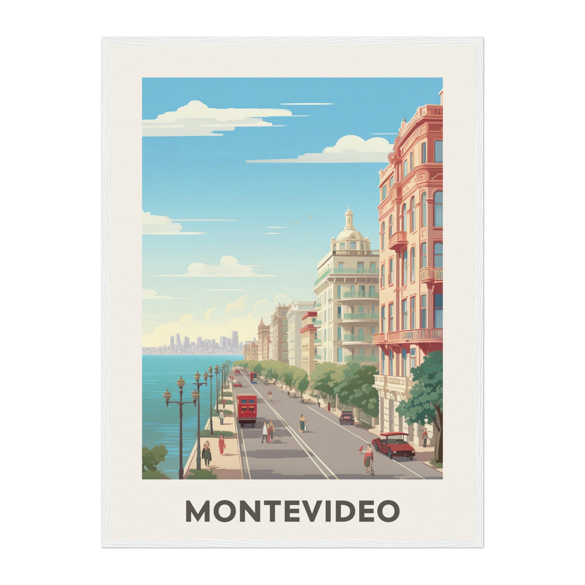 Montevideo, Uruguay Wall Art - Uncharted Borders