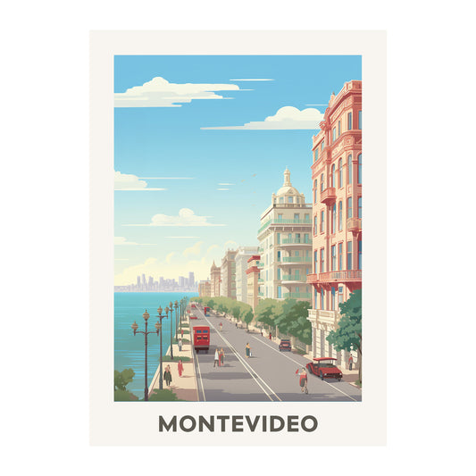 Montevideo, Uruguay Wall Art - Uncharted Borders