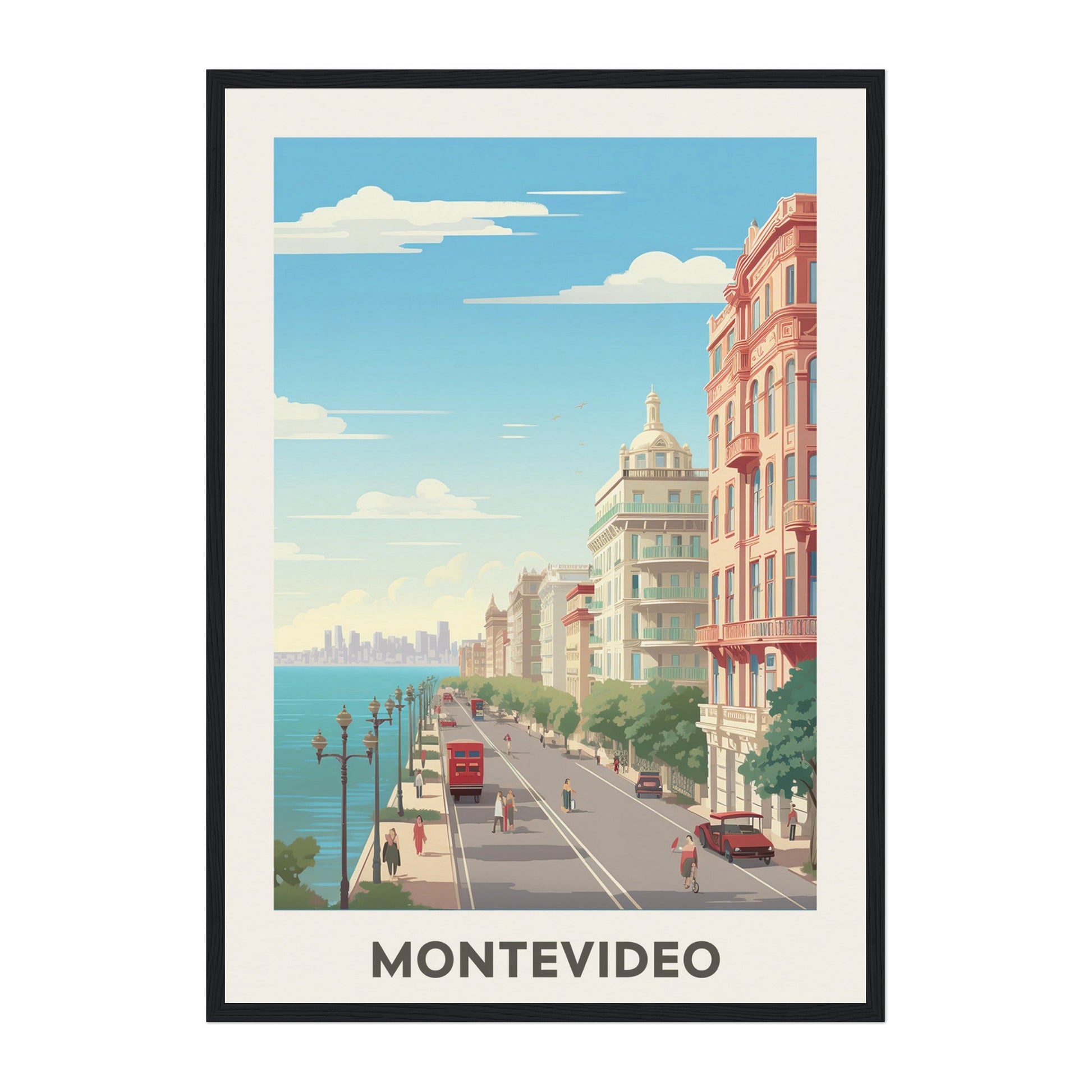Montevideo, Uruguay Wall Art - Uncharted Borders