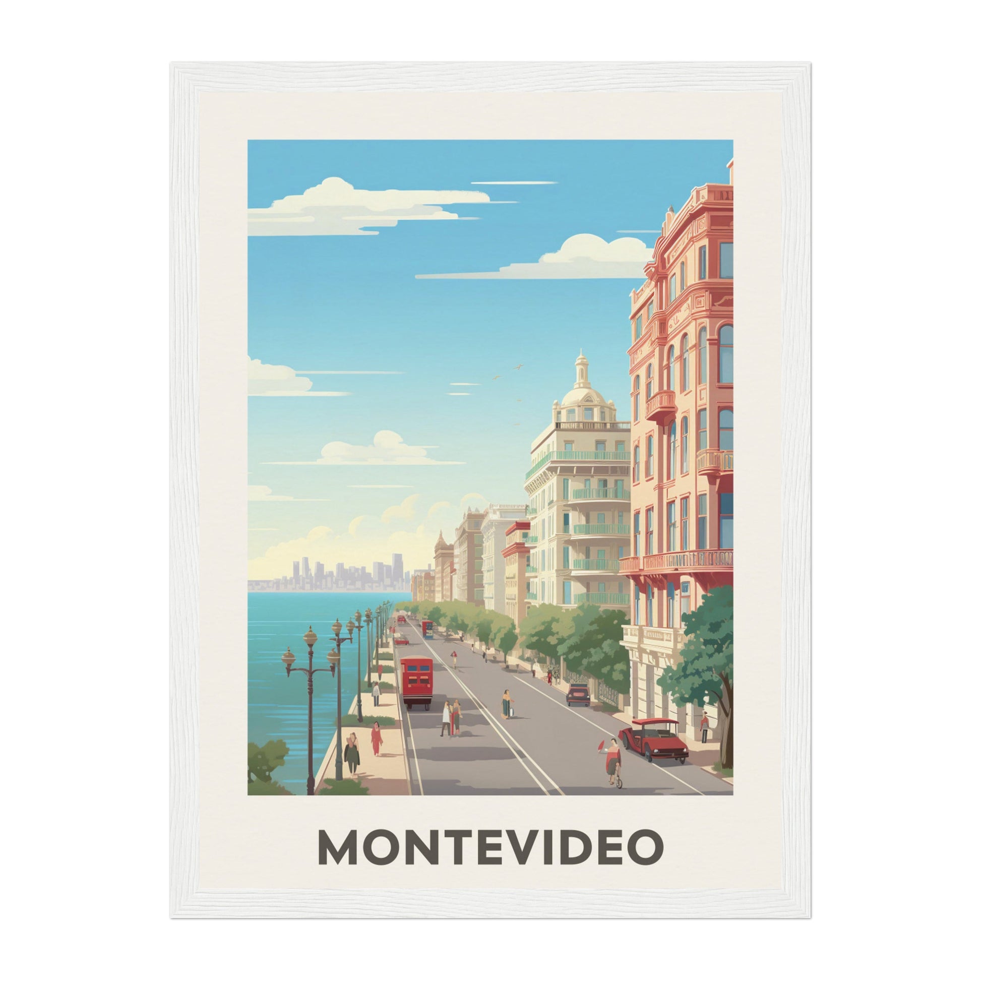 Montevideo, Uruguay Wall Art - Uncharted Borders