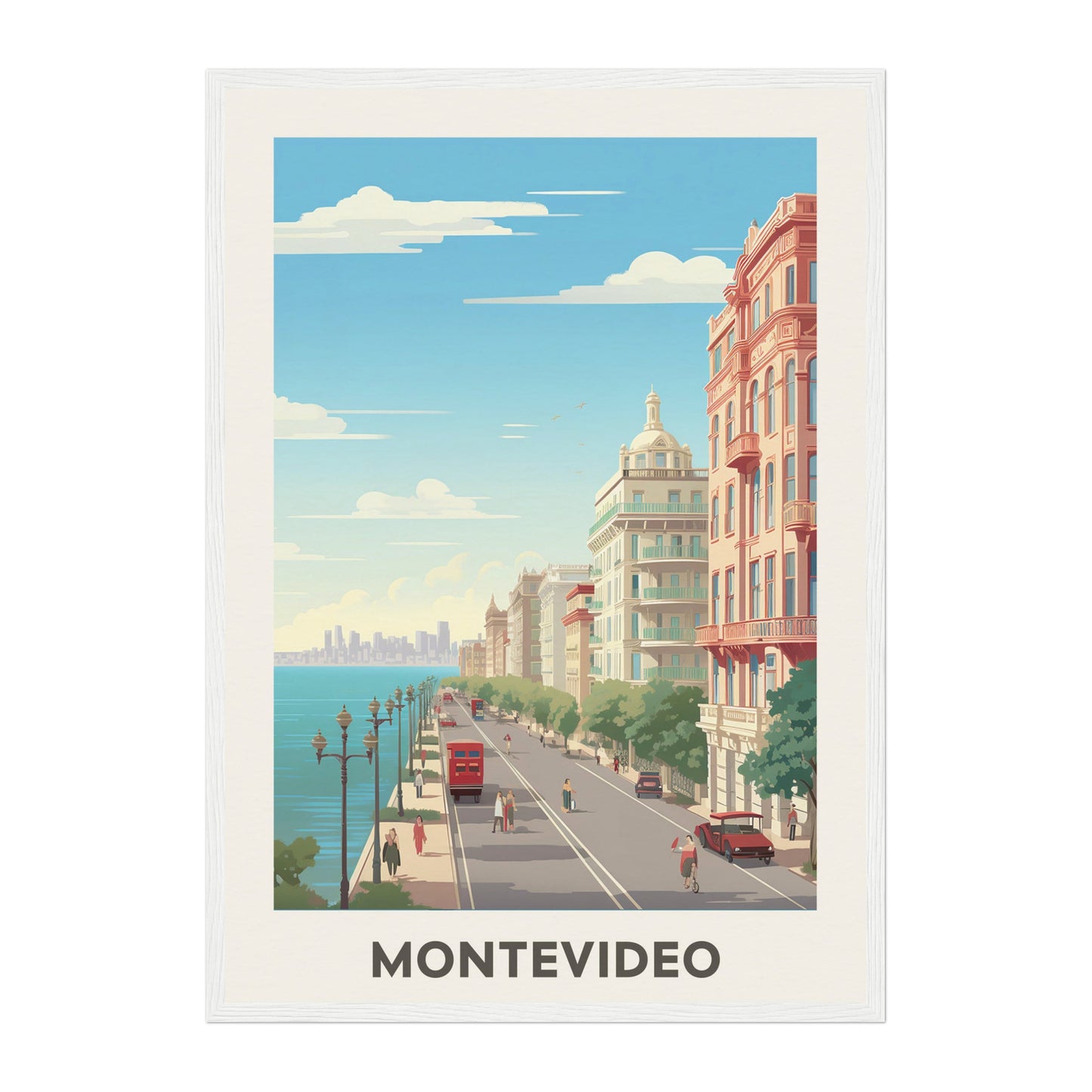 Montevideo, Uruguay Wall Art - Uncharted Borders