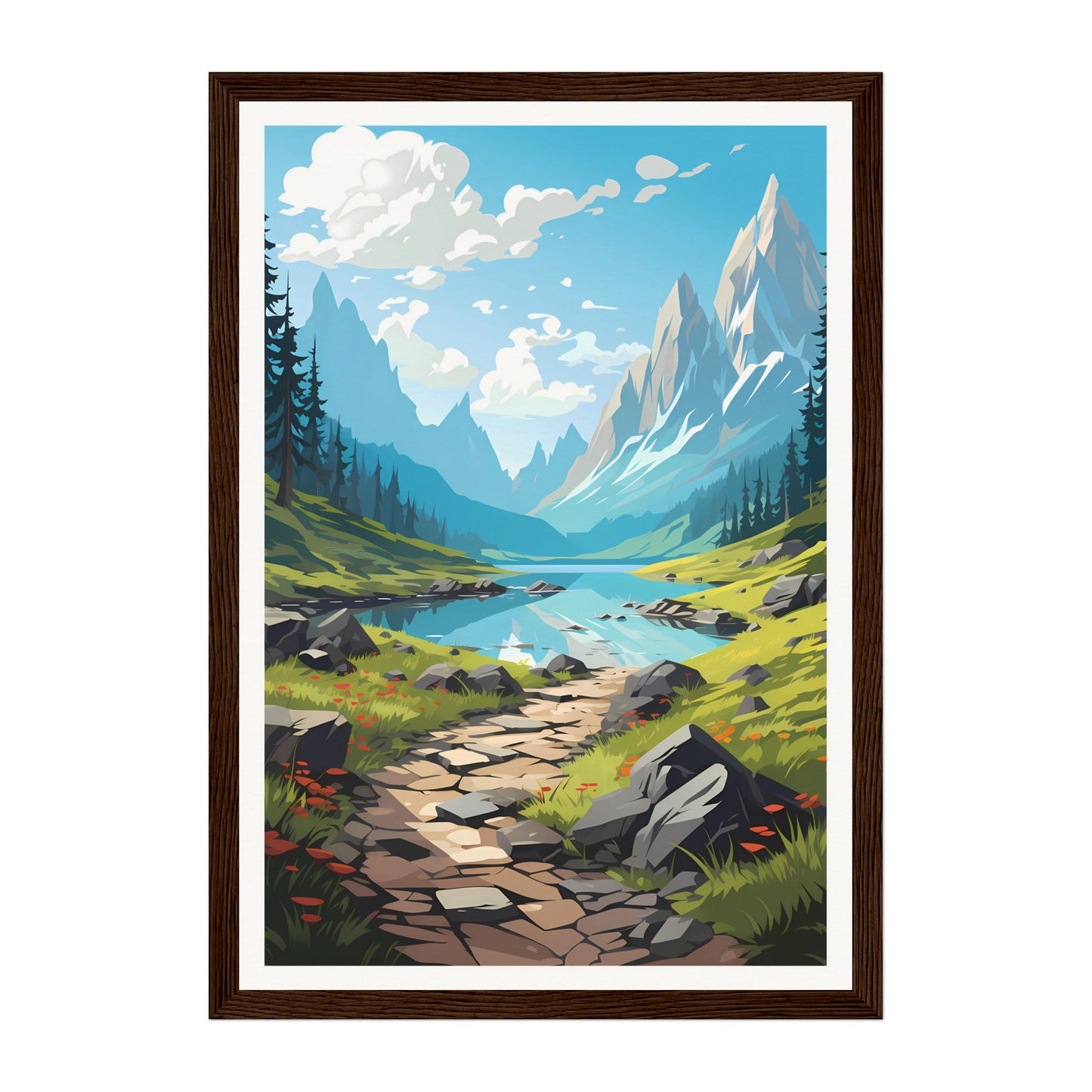 Morskie Oko, Poland Wall Art - Uncharted Borders