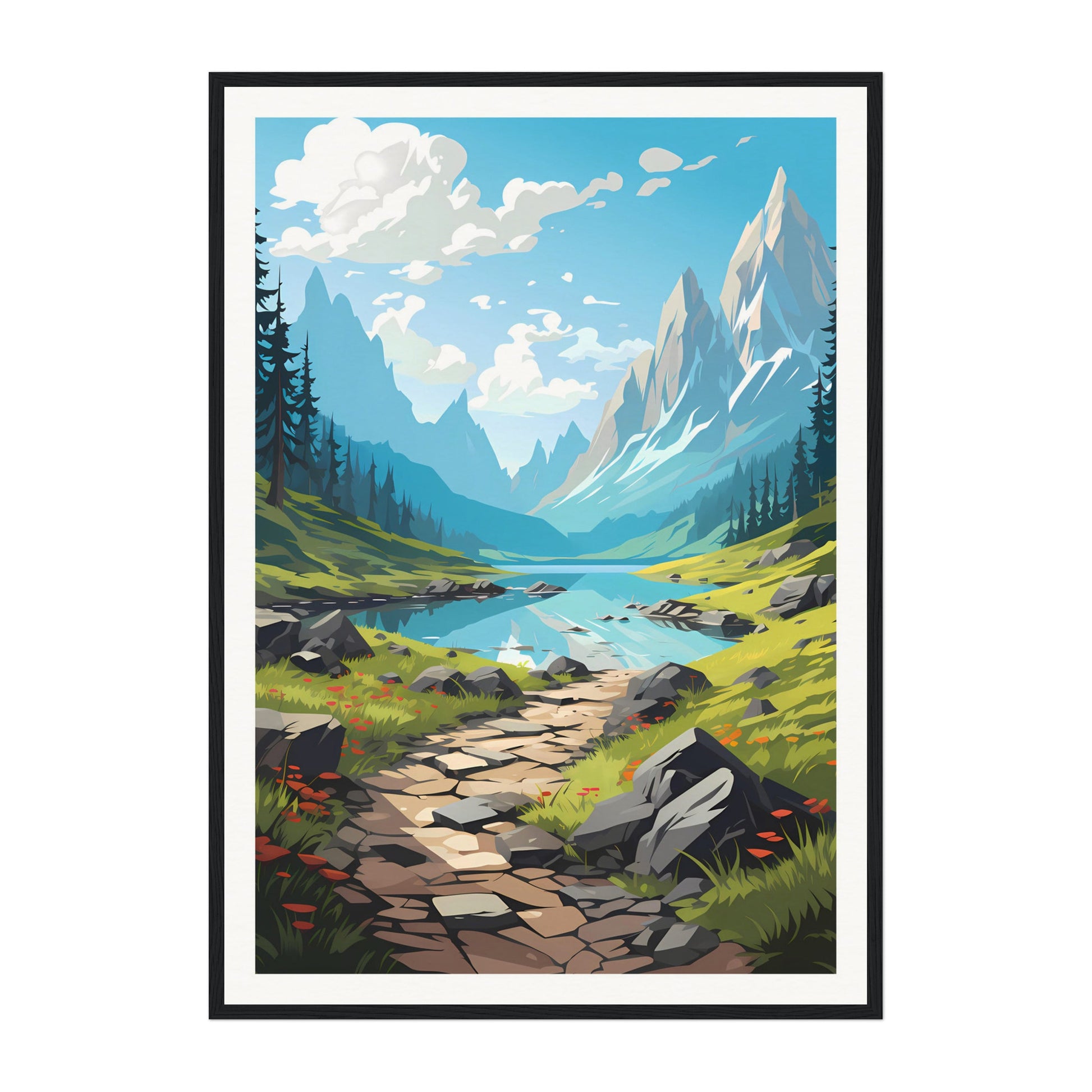 Morskie Oko, Poland Wall Art - Uncharted Borders