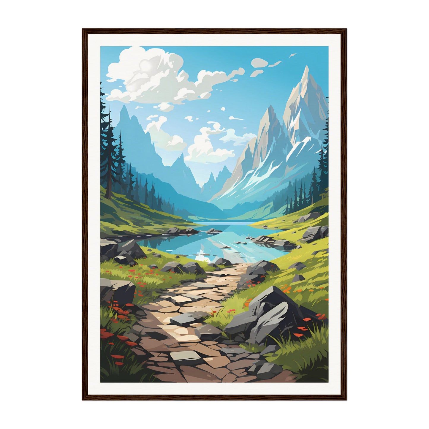 Morskie Oko, Poland Wall Art - Uncharted Borders