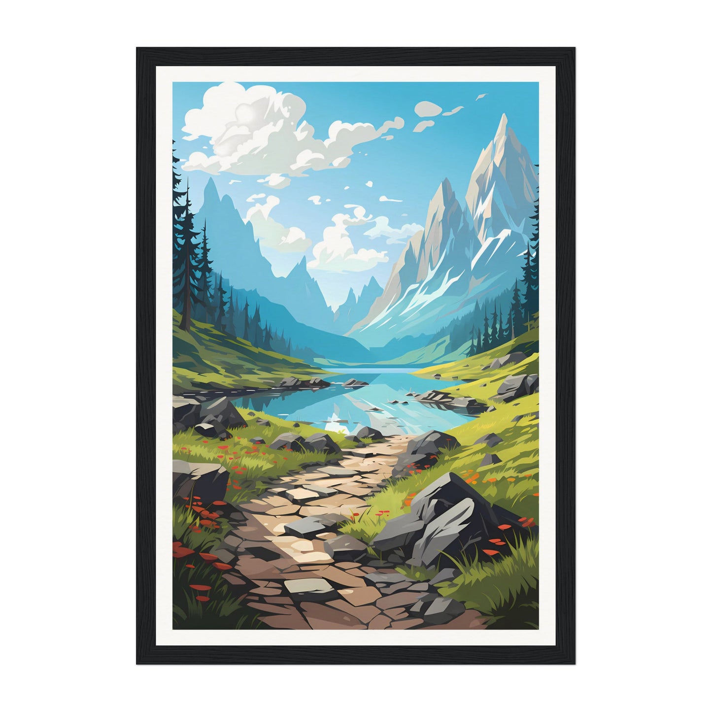 Morskie Oko, Poland Wall Art - Uncharted Borders
