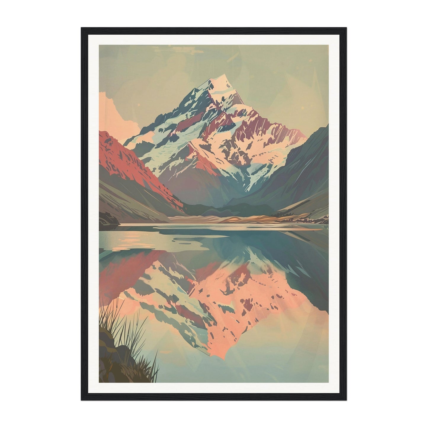 Mount Cook, New Zealand Wall Art - Uncharted Borders