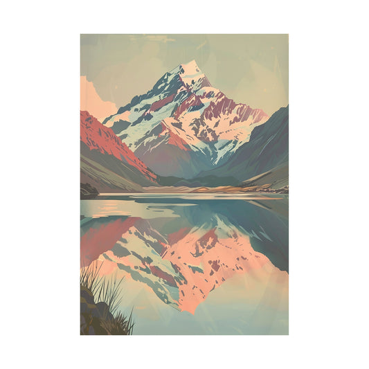 Mount Cook, New Zealand Wall Art - Uncharted Borders
